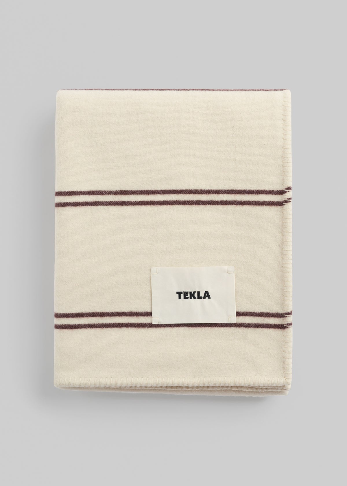Tekla Lambswool Blanket - Ruck Stripes - 1