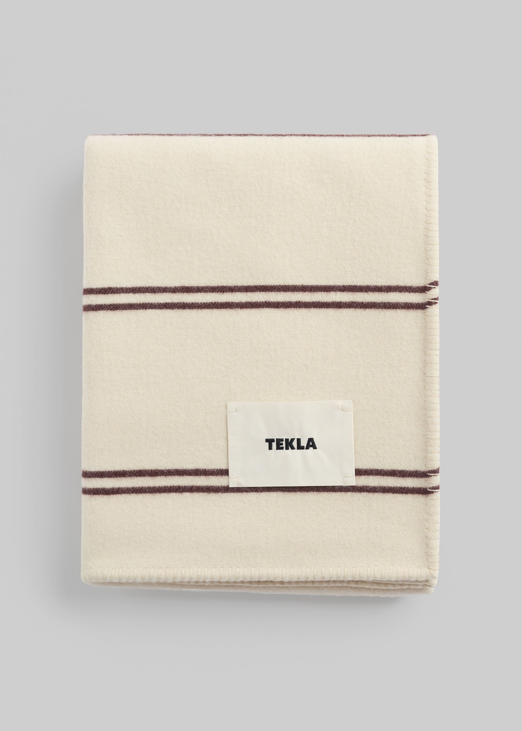 Tekla Lambswool Blanket - Ruck Stripes - 1