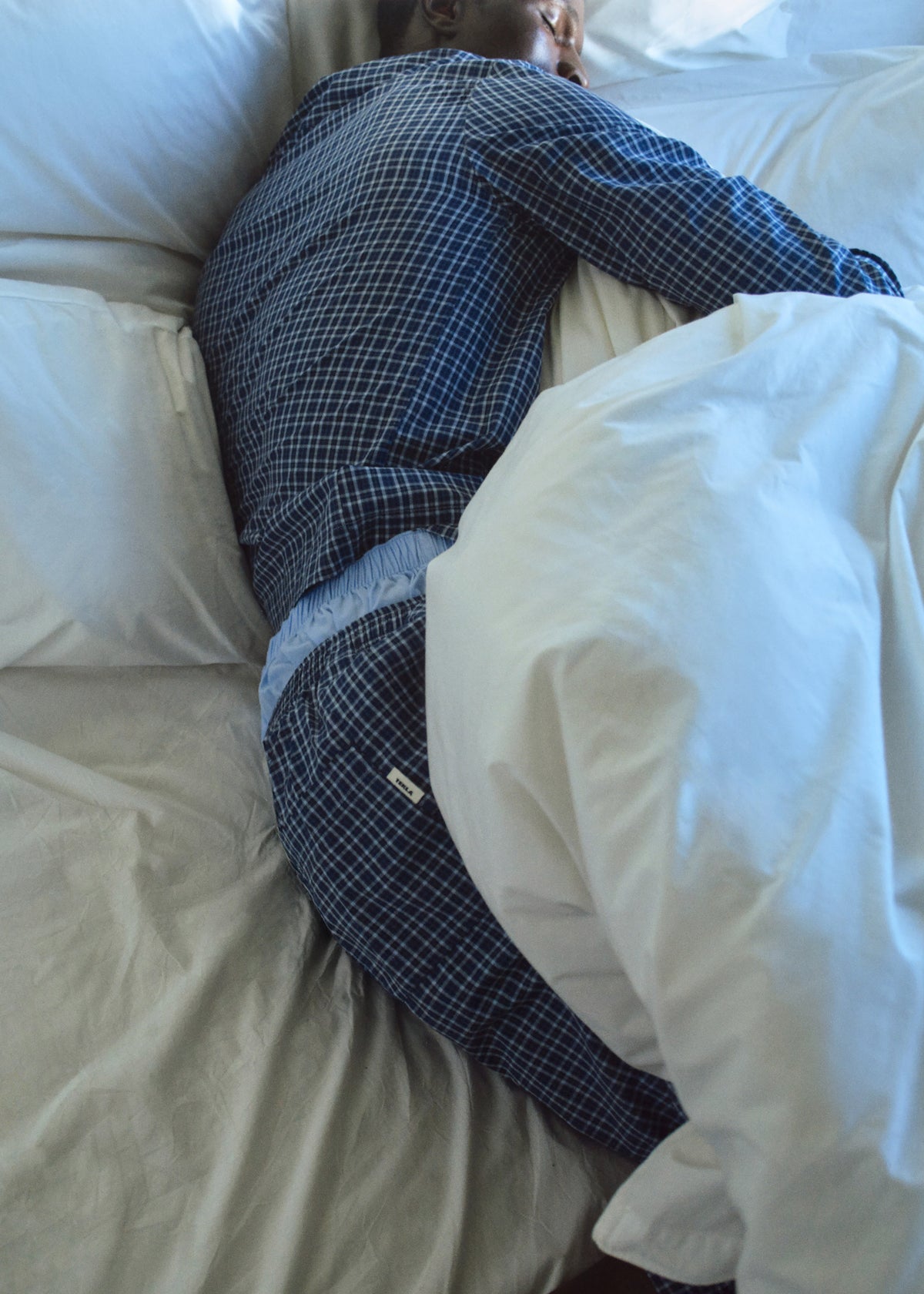 Tekla Fine Twill Long-Sleeved Shirt - Lanegan Checks - 8