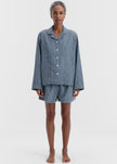 Tekla Fine Twill Long-Sleeved Shirt - Lanegan Checks