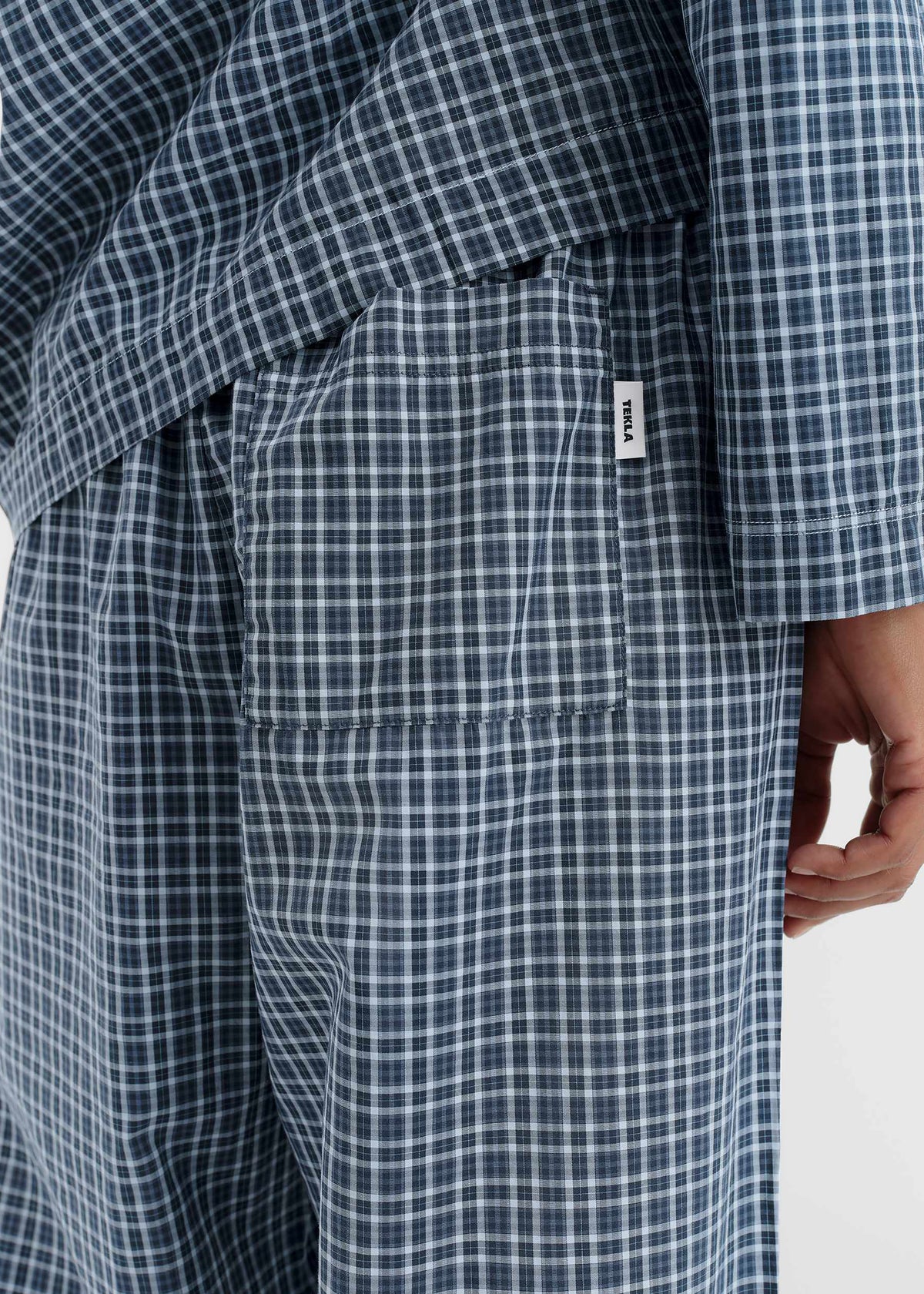 Tekla Fine Twill Pants - Lanegan Checks - 4