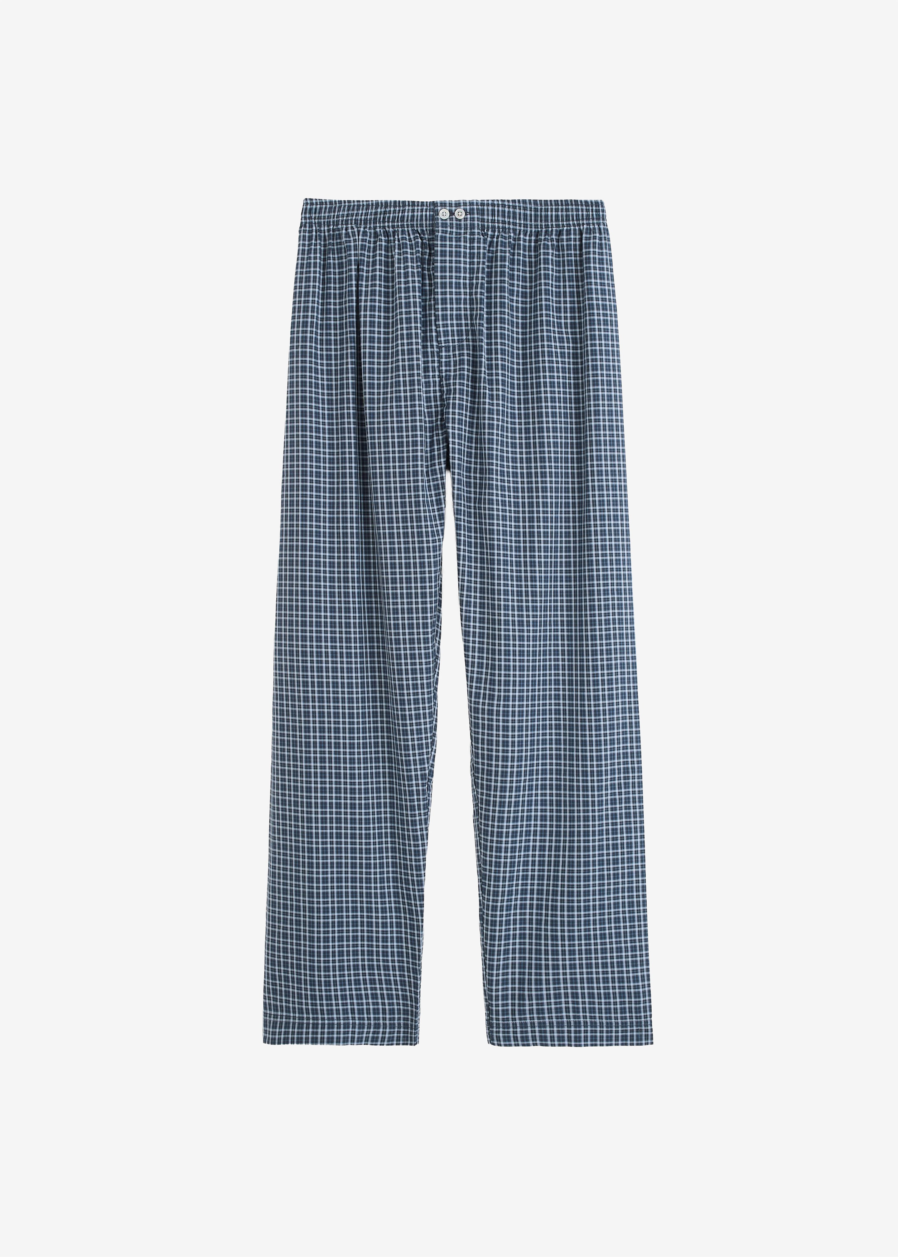 Tekla Fine Twill Pants - Lanegan Checks - 9