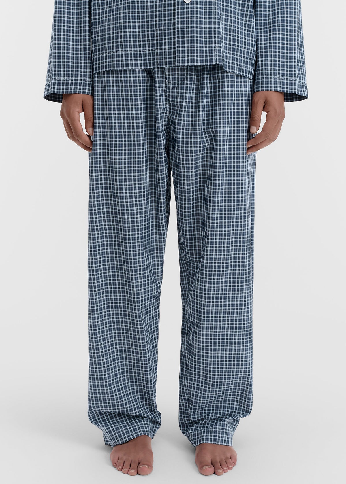 Tekla Fine Twill Pants - Lanegan Checks - 6 - [gender-male]