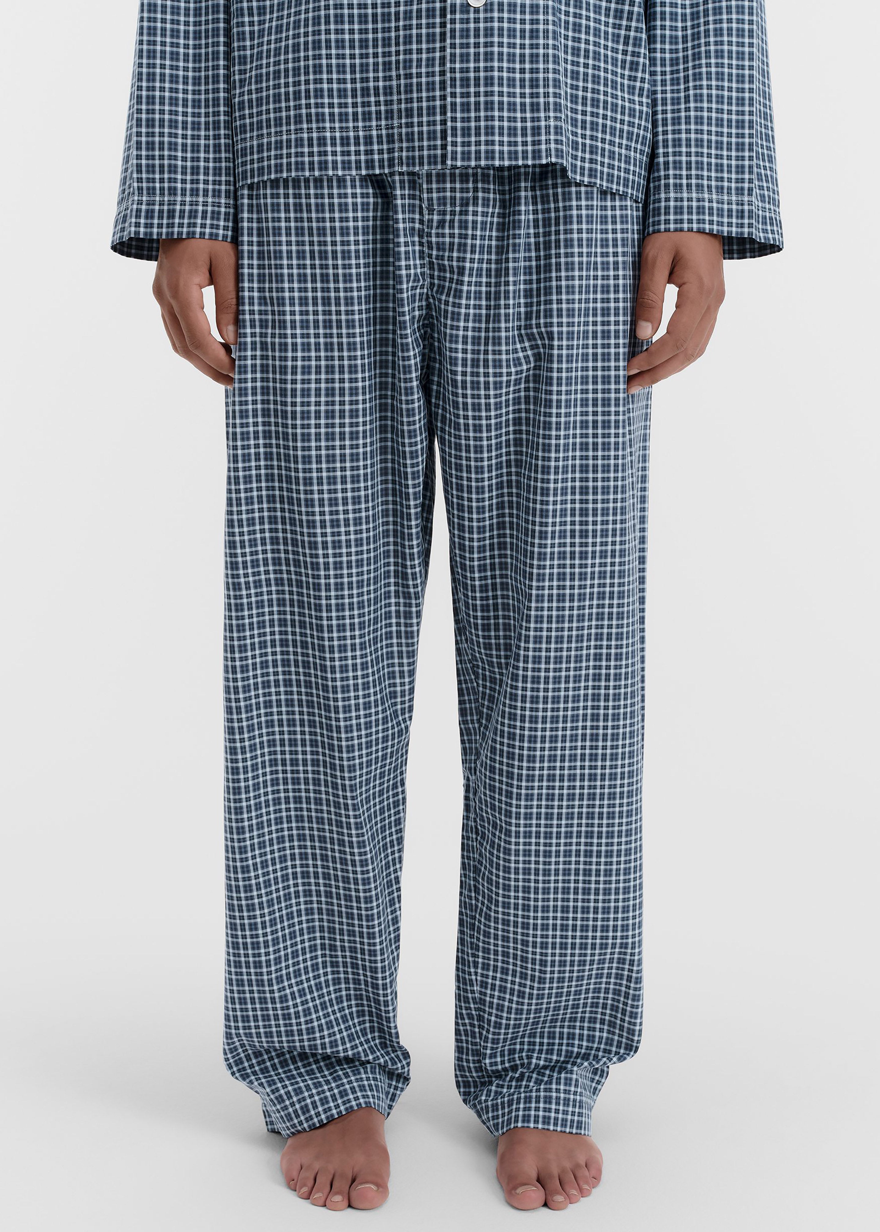 Tekla Fine Twill Pants - Lanegan Checks - 6 - [gender-male]