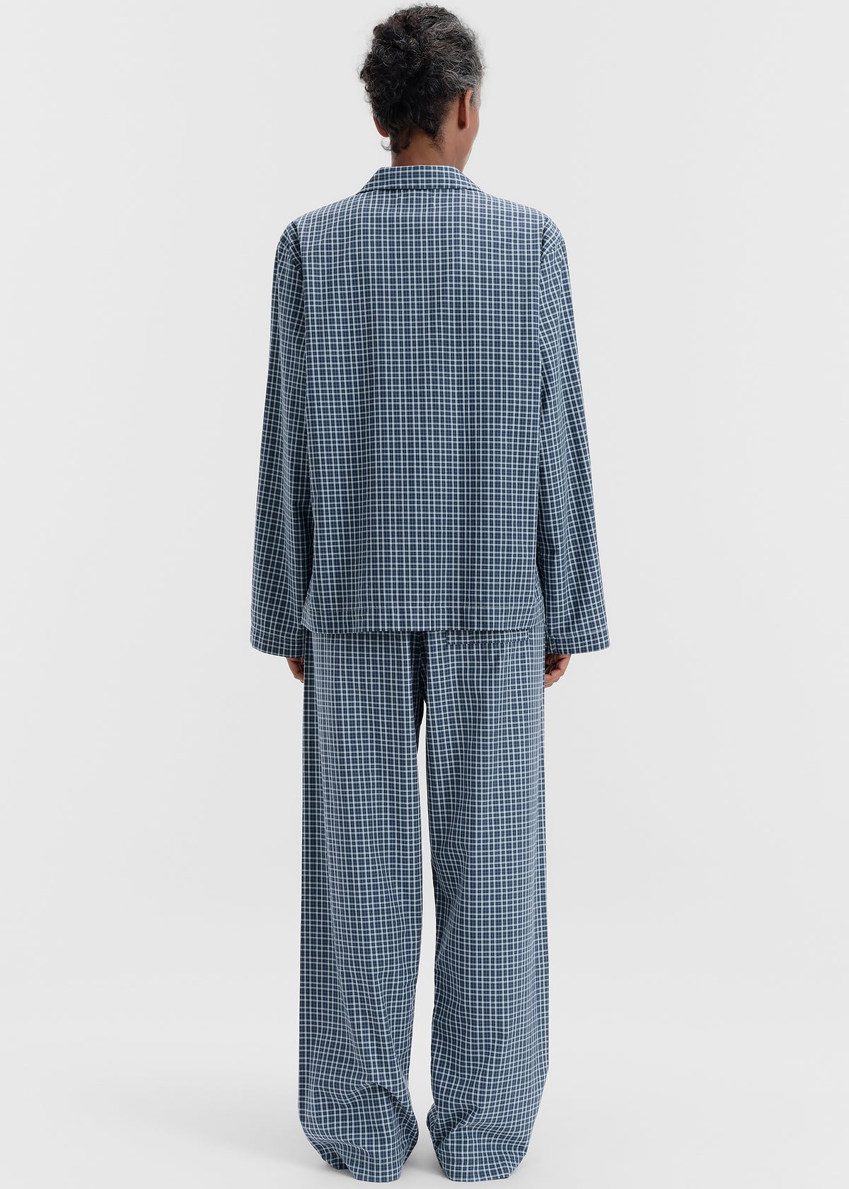 Tekla Fine Twill Pants - Lanegan Checks - 7