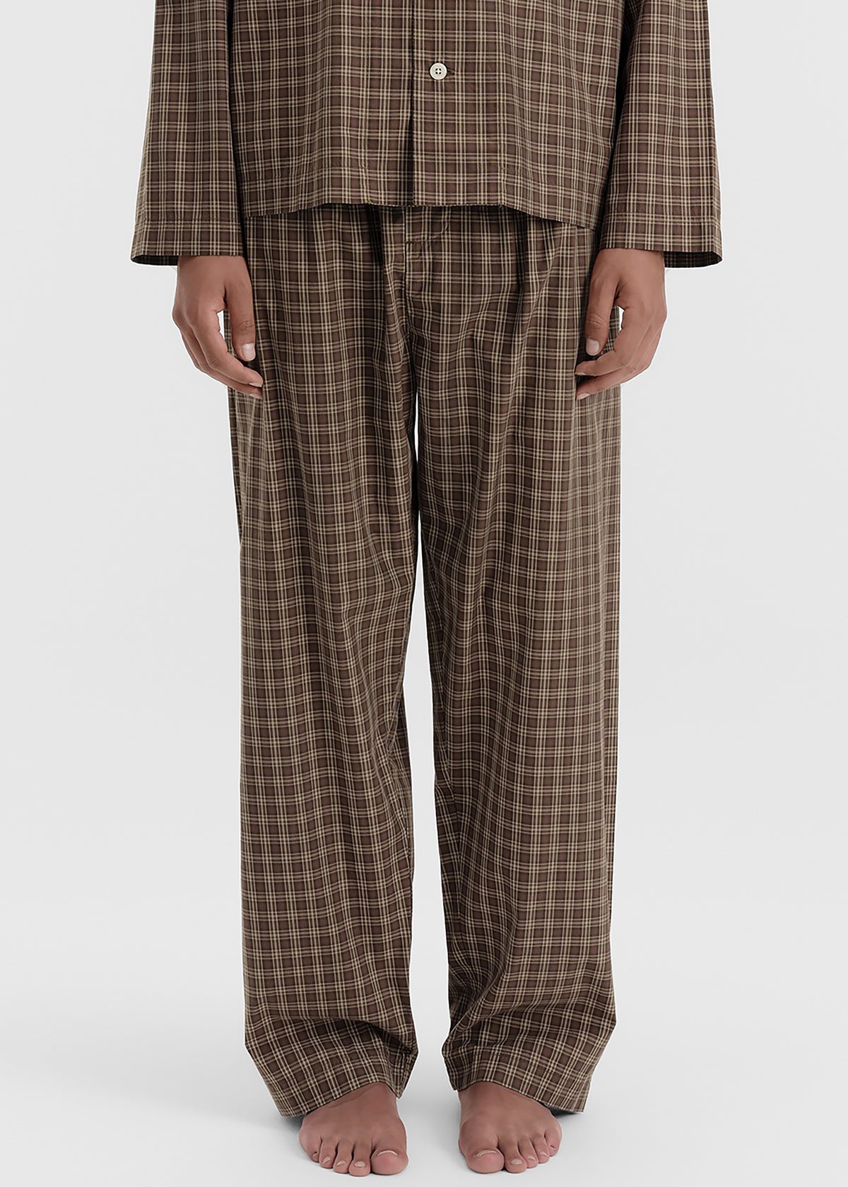 Tekla Fine Twill Pants - Serra Checks - 5 - [gender-male]