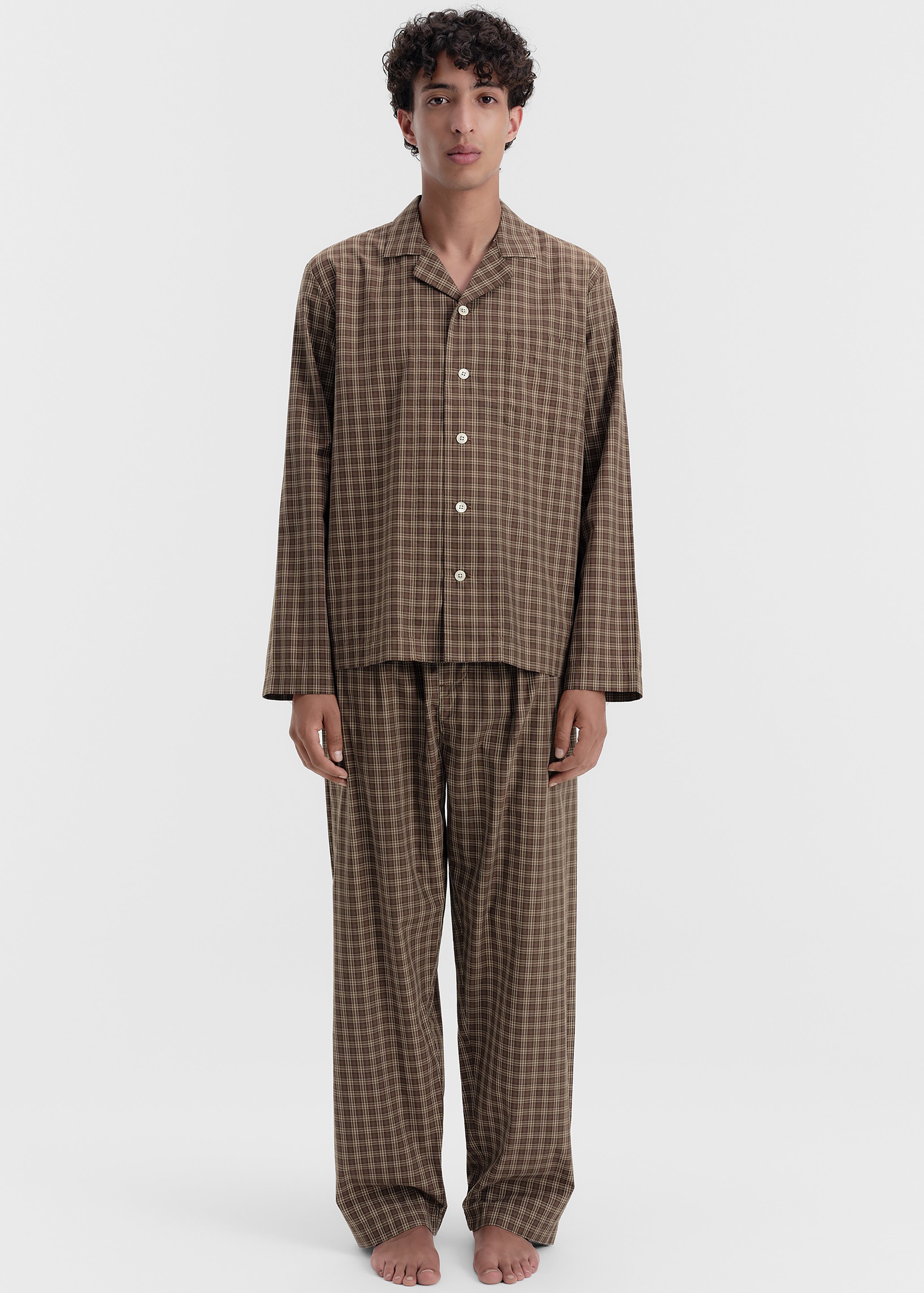 Tekla Fine Twill Pants - Serra Checks - 4 - [gender-male]