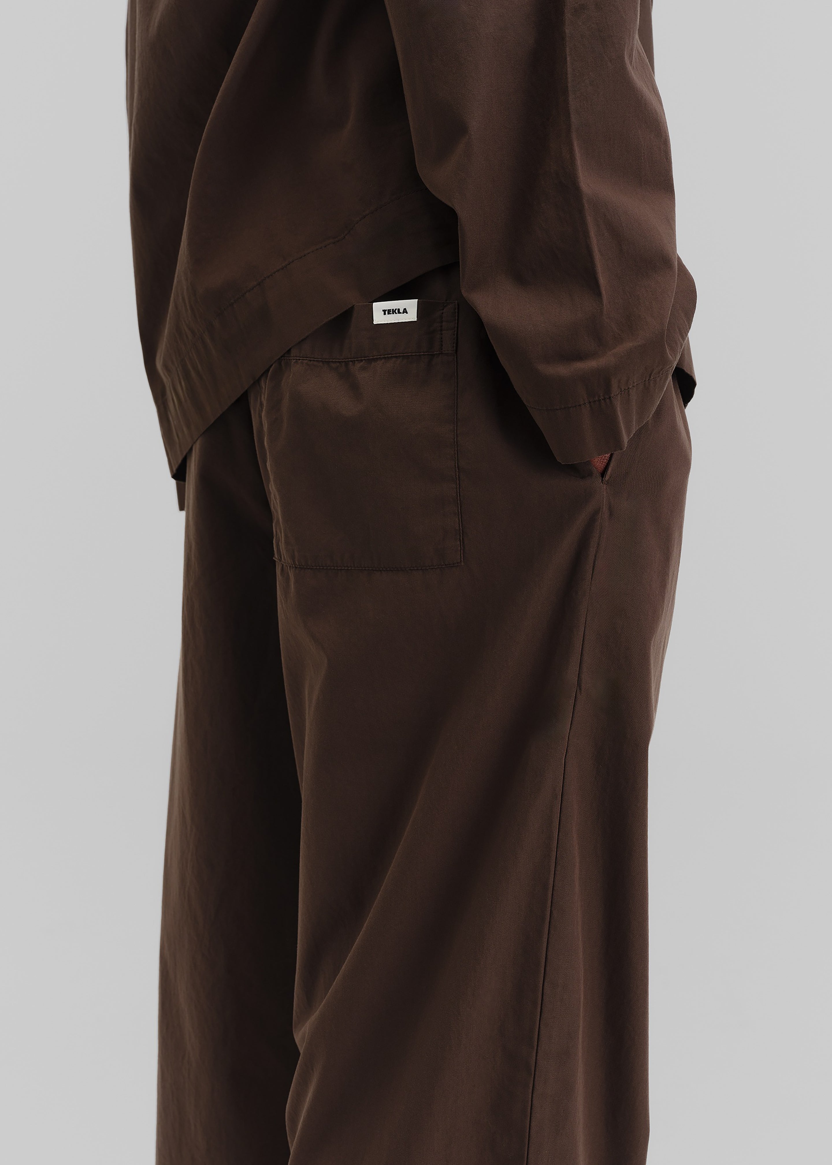 Tekla Poplin Pyjama Pants - Hopper Stripes – The Frankie Shop