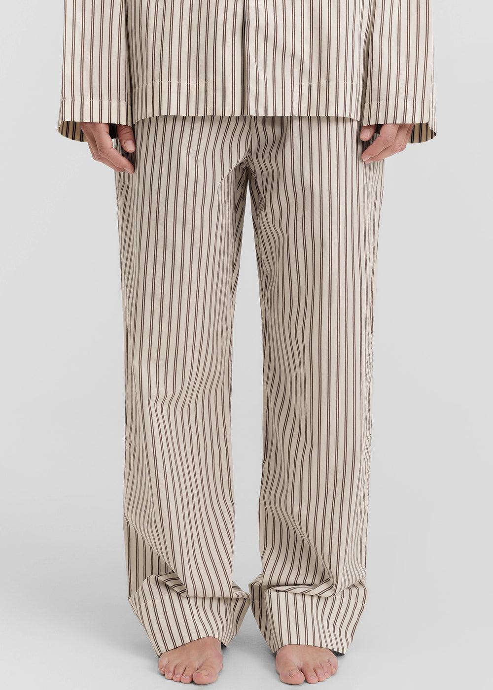 Tekla Poplin Pyjama Pants - Hopper Stripes - 1