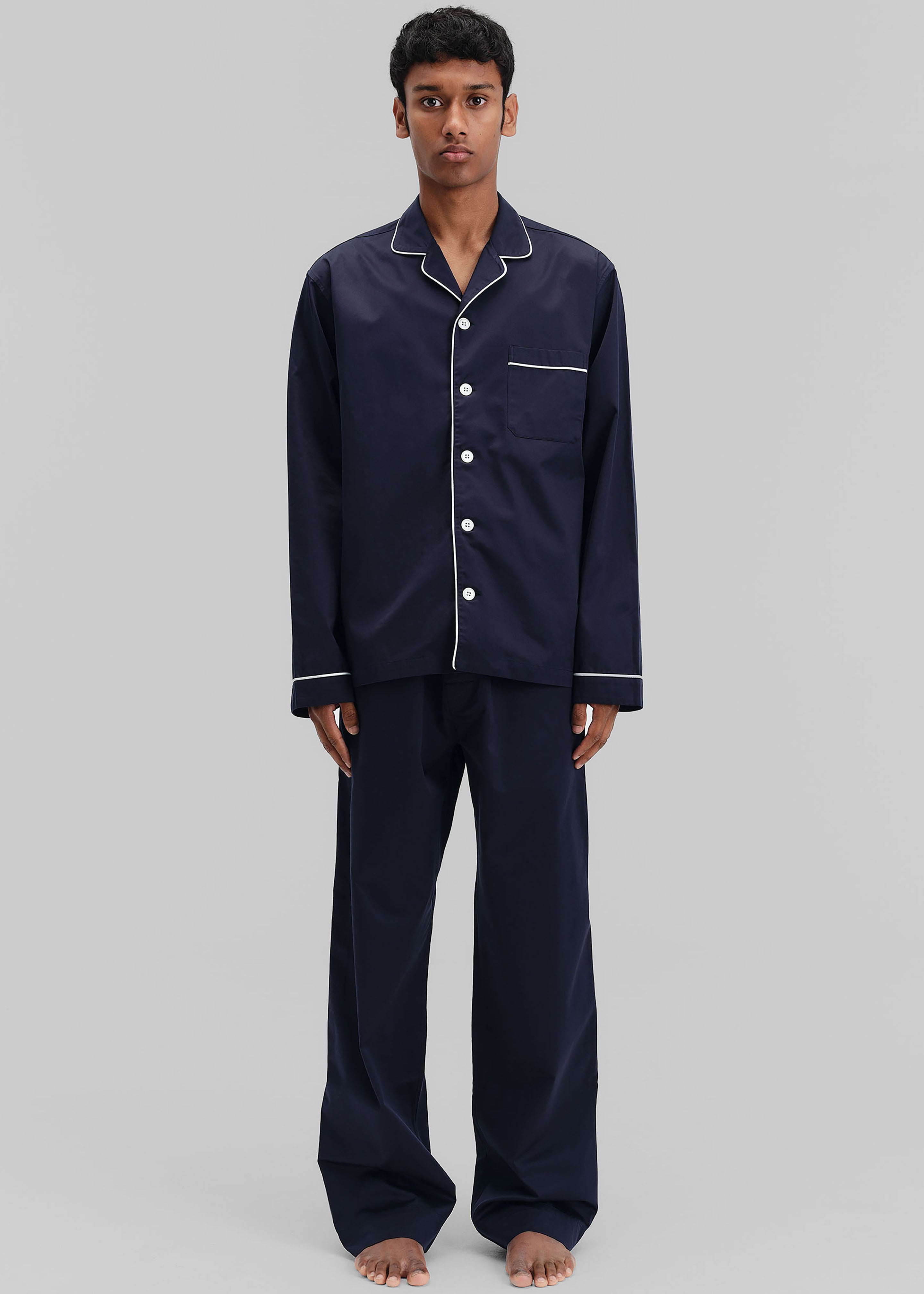 Tekla Sateen Pyjama Pants - Chelsea - 10 - [gender-male]
