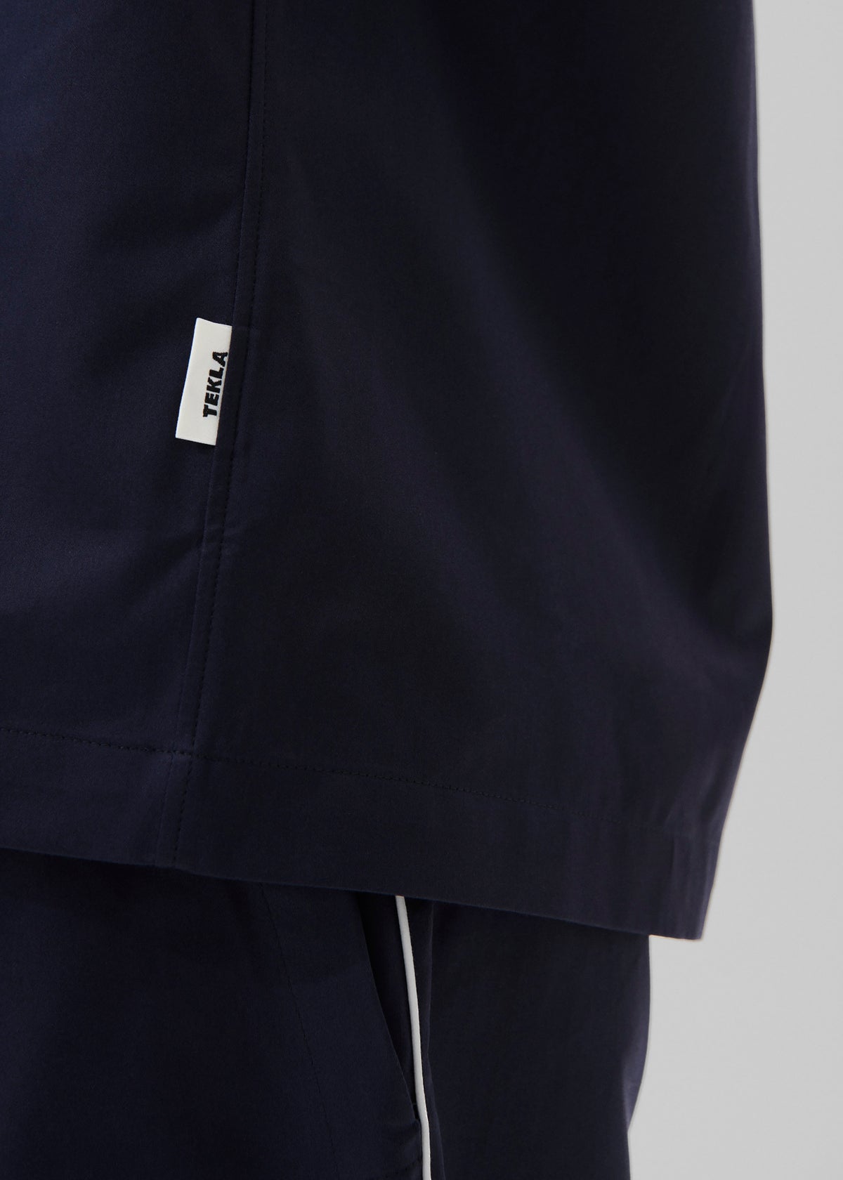 Tekla Sateen Pyjama Shirt - Chelsea - 6