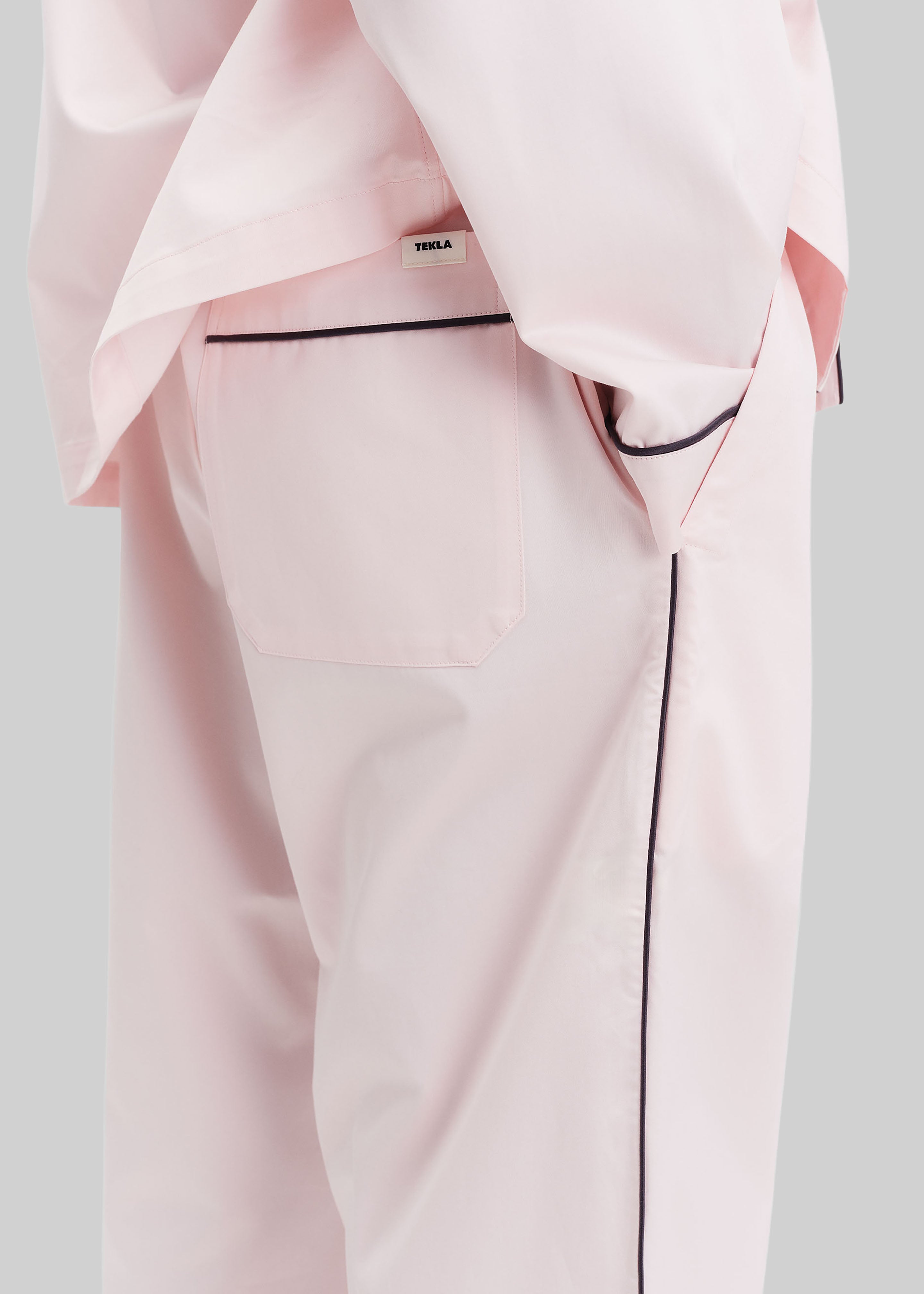 Tekla Sateen Pyjama Pants - Porter - 7