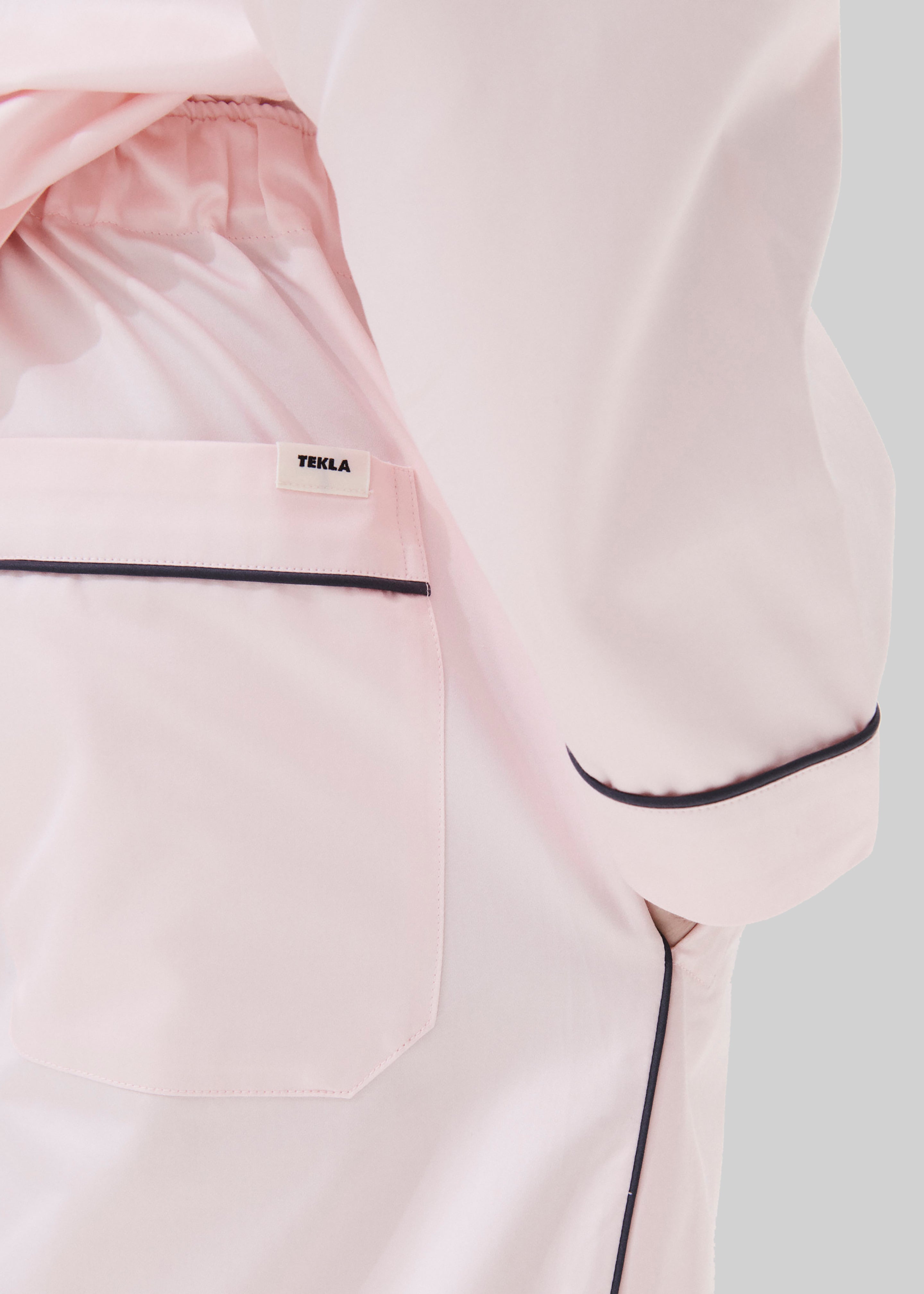 Tekla Sateen Pyjama Pants - Porter - 11