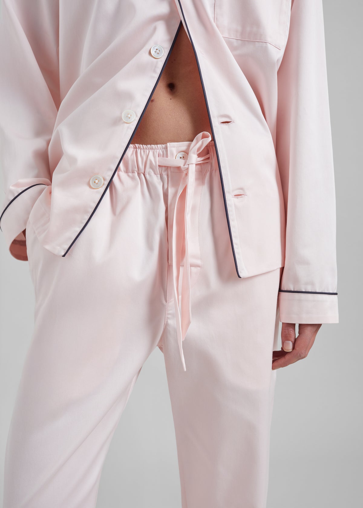 Tekla Sateen Pyjama Pants - Porter - 4