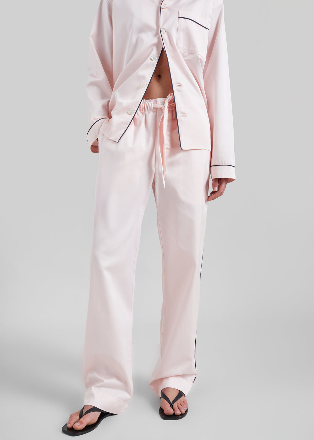 Tekla Sateen Pyjama Pants - Porter - 1
