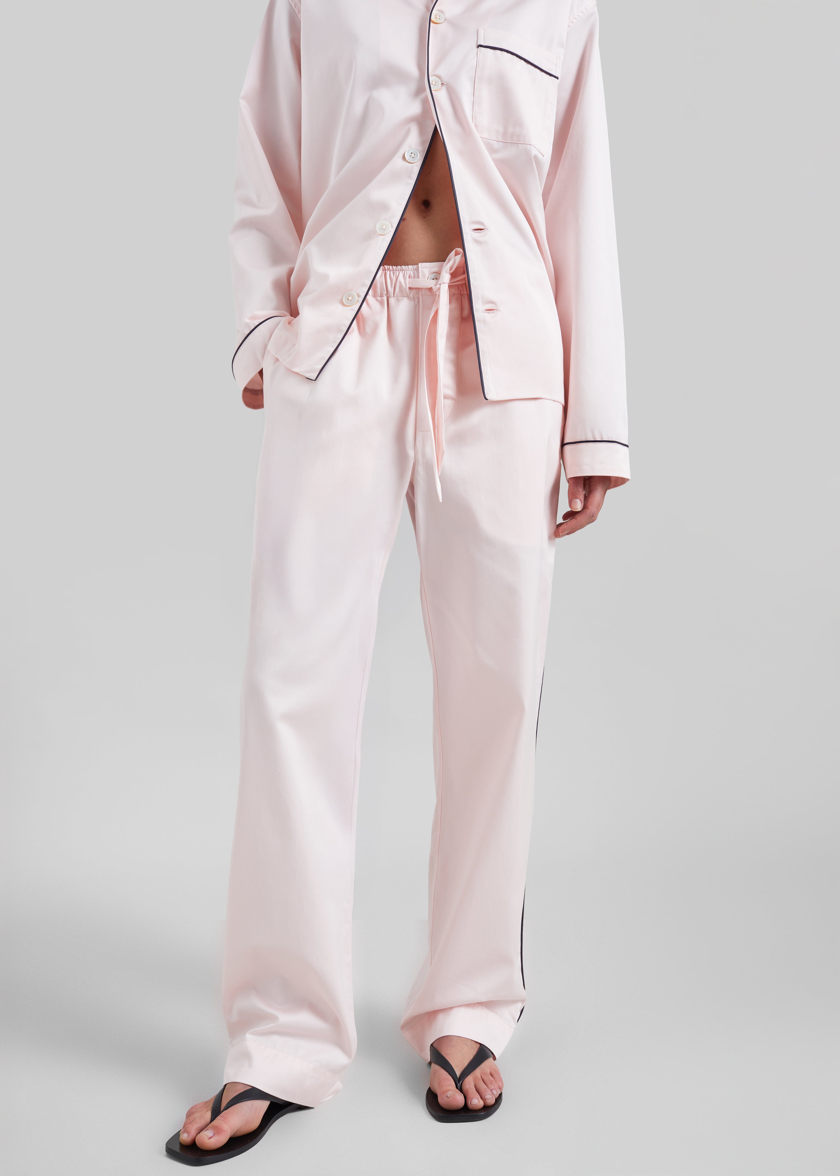 Tekla Sateen Pyjama Pants - Porter - 2