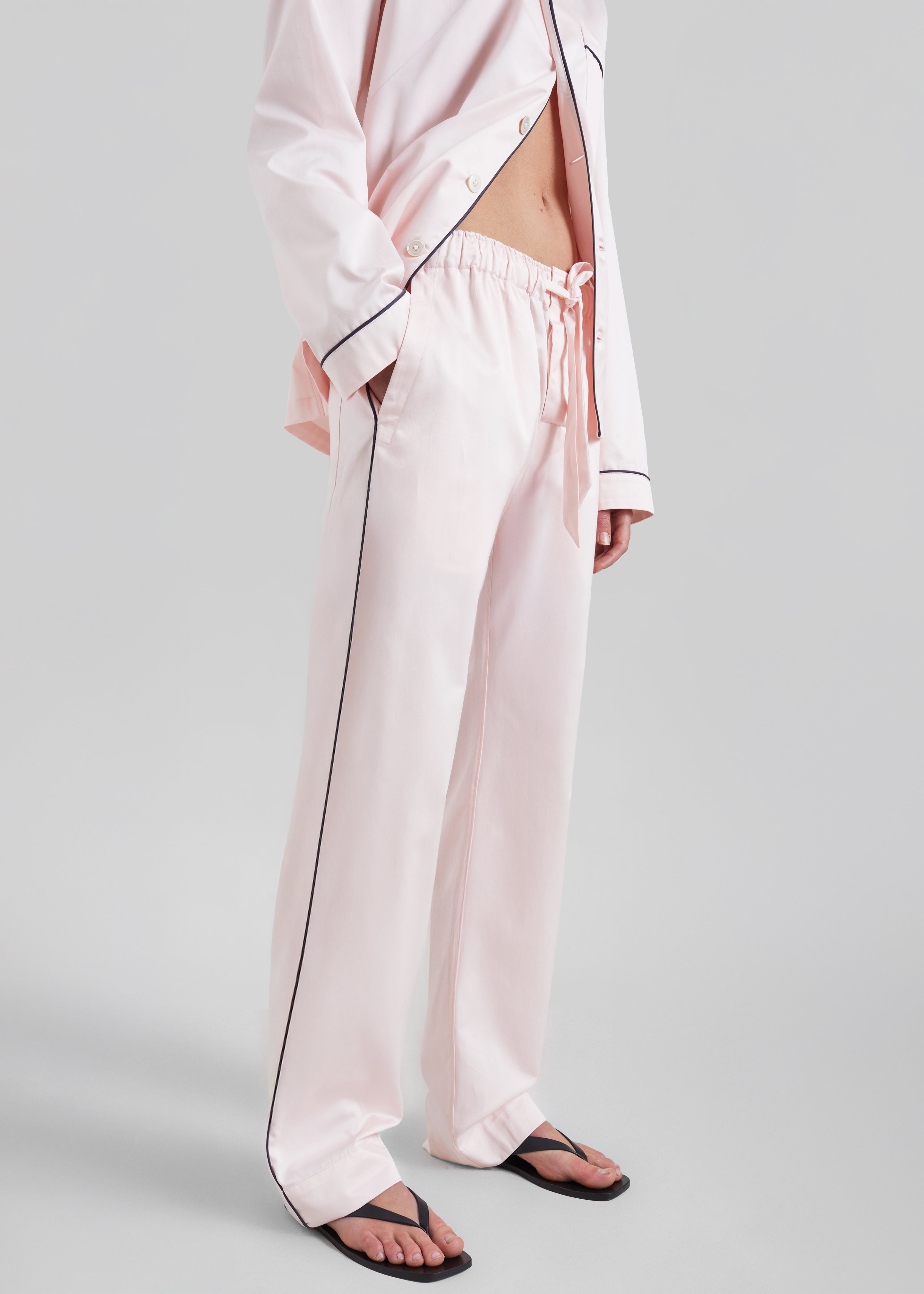 Tekla Sateen Pyjama Pants - Porter - 3
