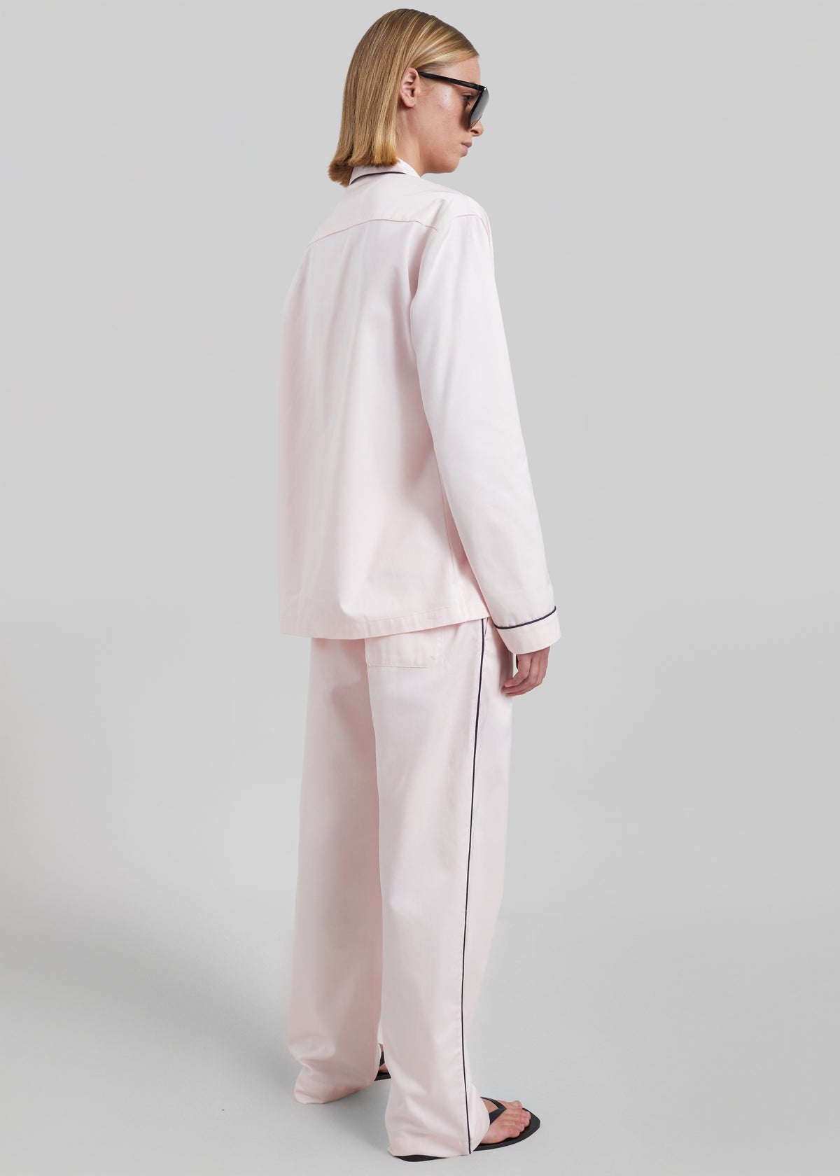 Tekla Sateen Pyjama Shirt - Porter - 12