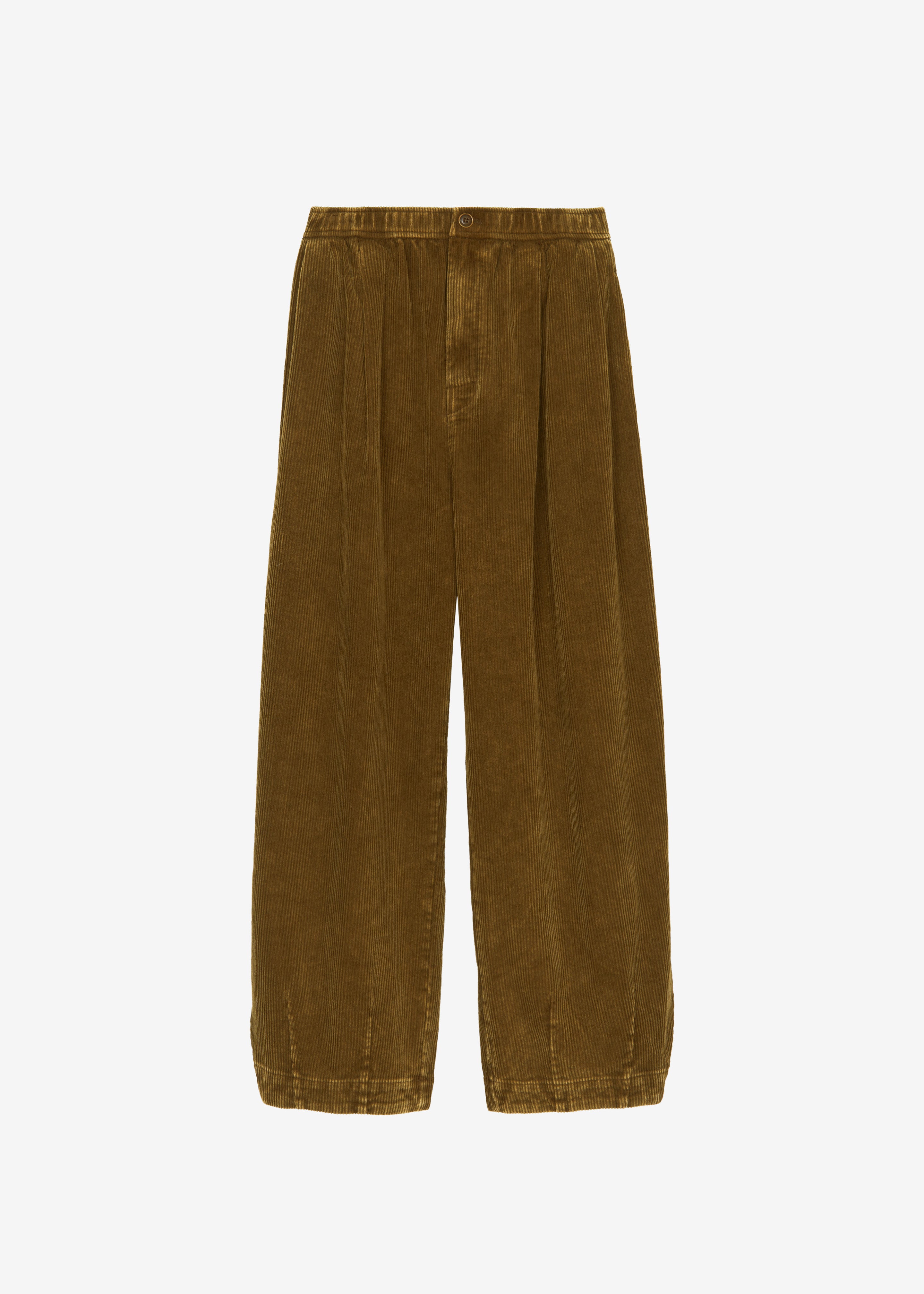 Telfer Corduroy Balloon Pants - Dark Olive – The Frankie Shop