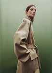 Tess Midi Short Trench - Beige