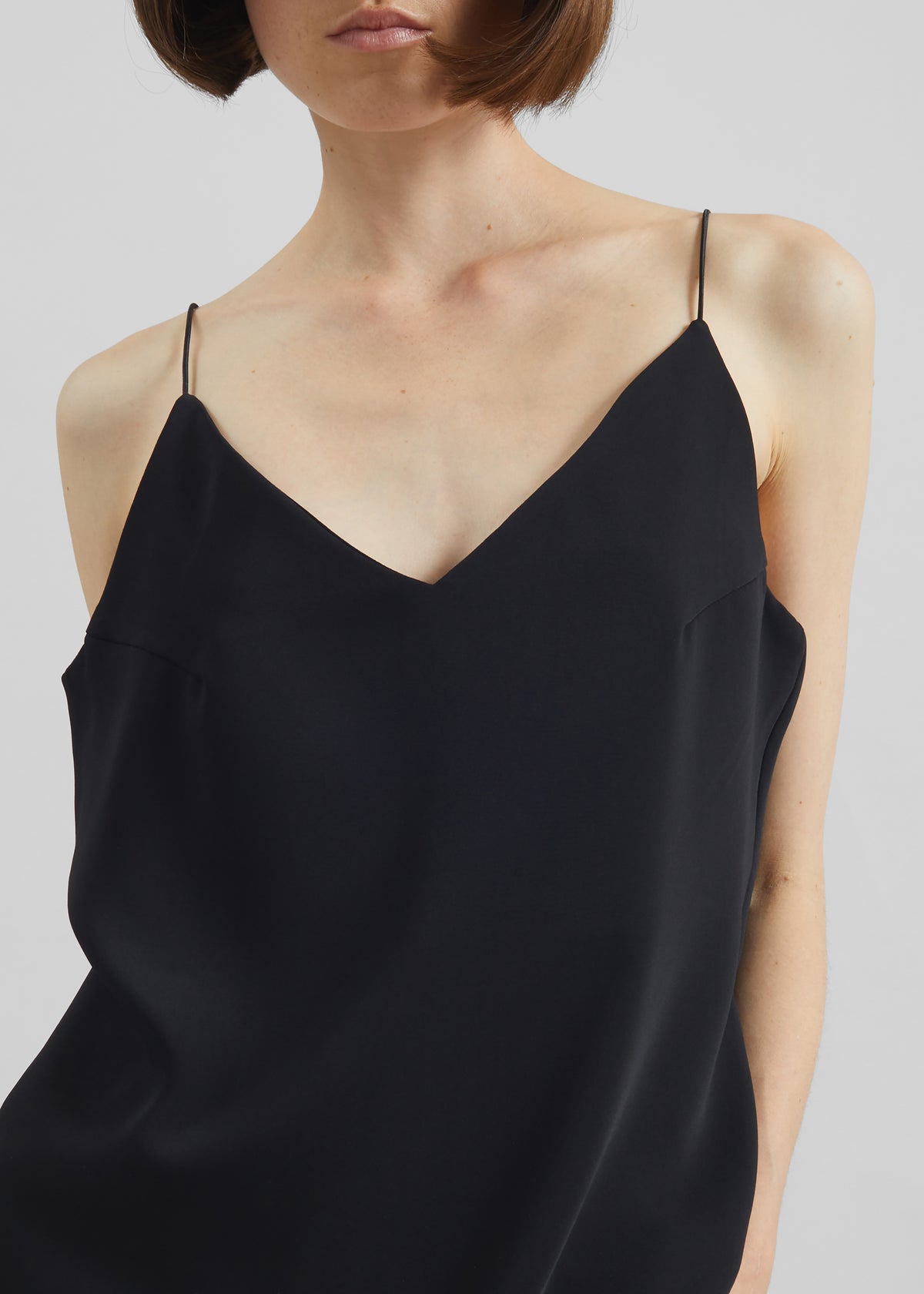 Tessia Boxy Top - Black - 3
