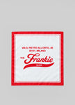 TFS Frankie Milan Large Scarf - Ivory/Red