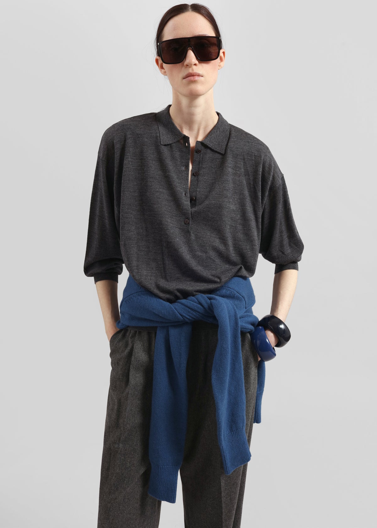 TFS Glossy Bangle - Blue - 4