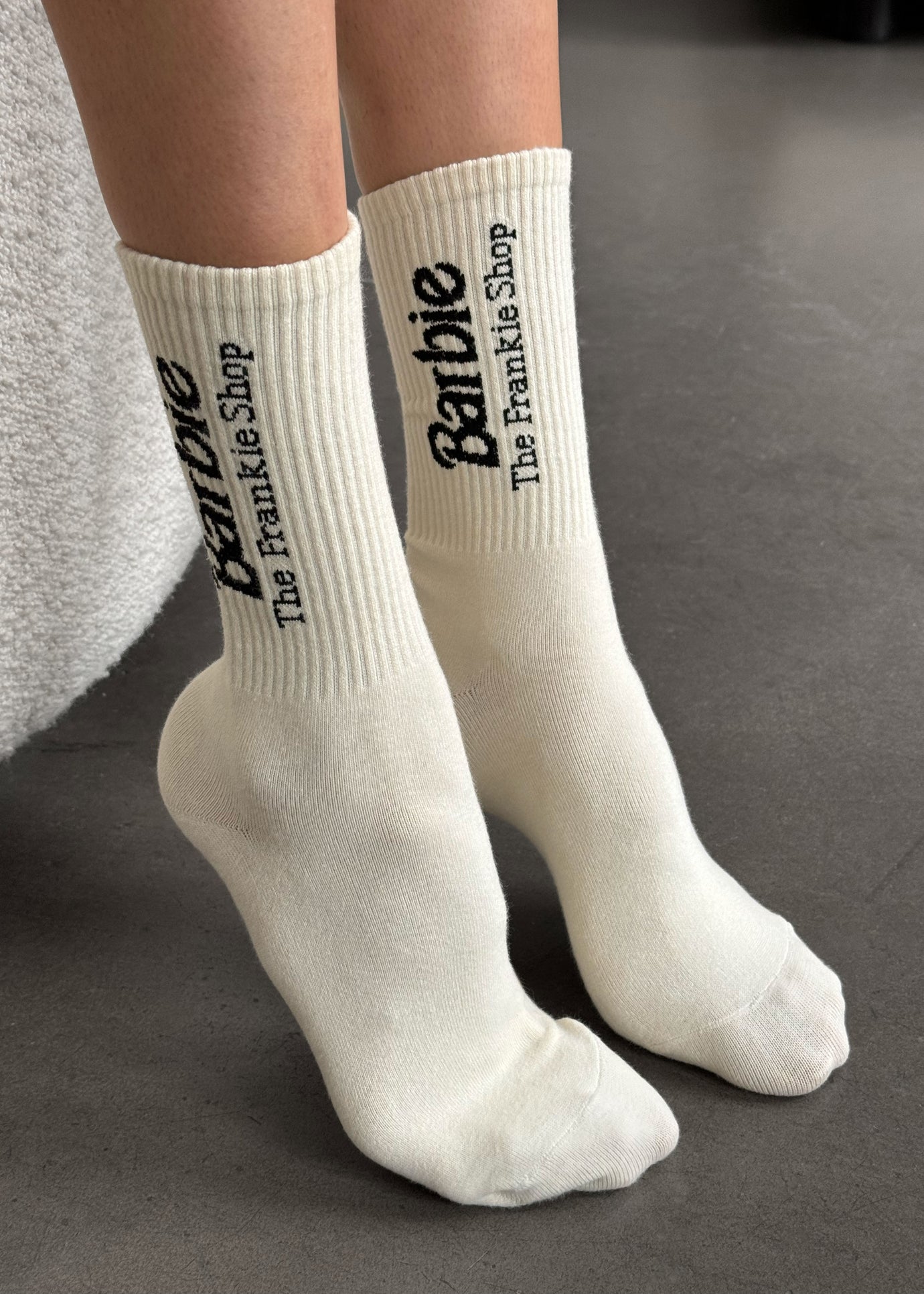 TFS Ribbed Socks x Barbie™ - Vanilla - 1