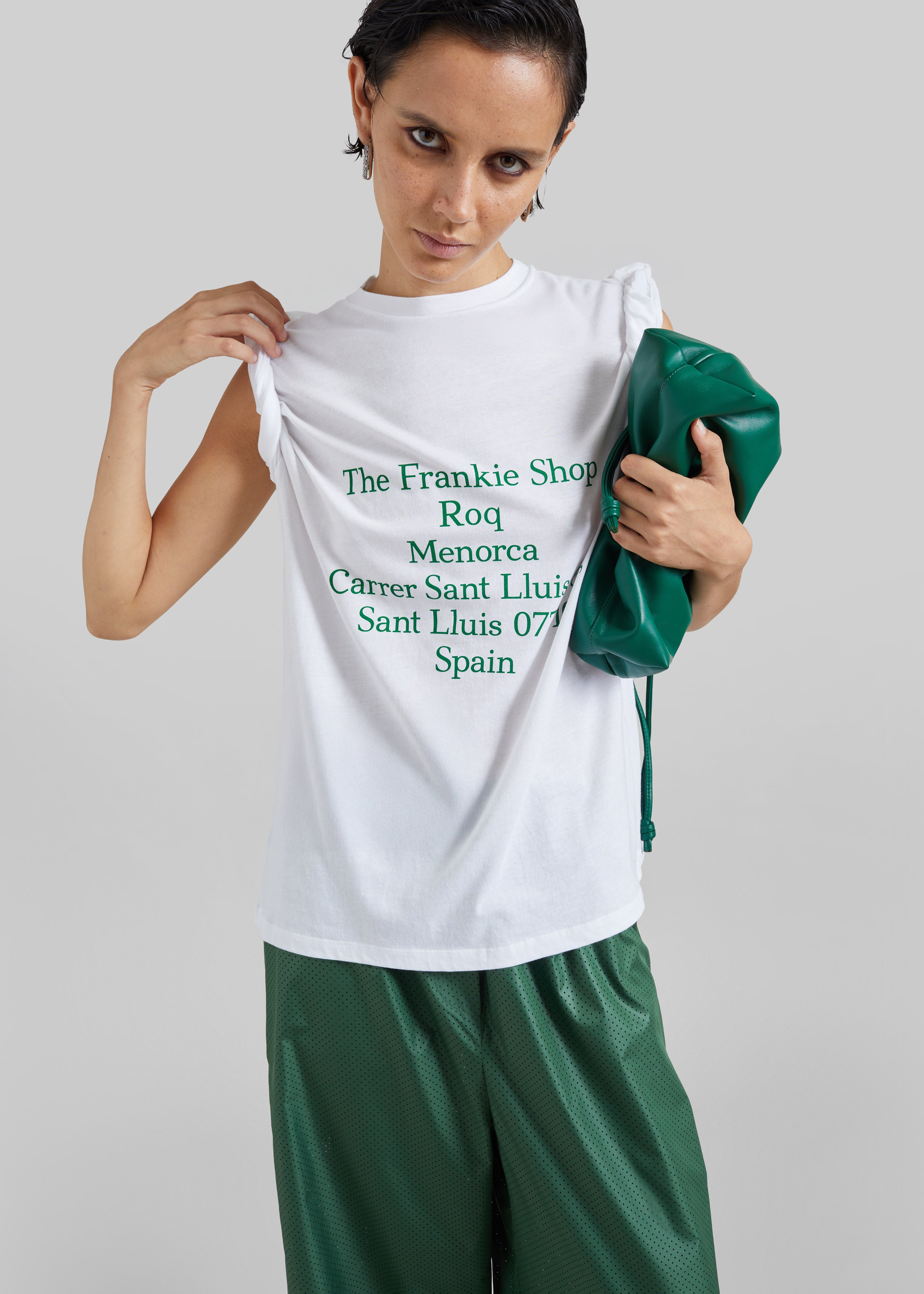 TFS Roq T-Shirt - White/Green - 1