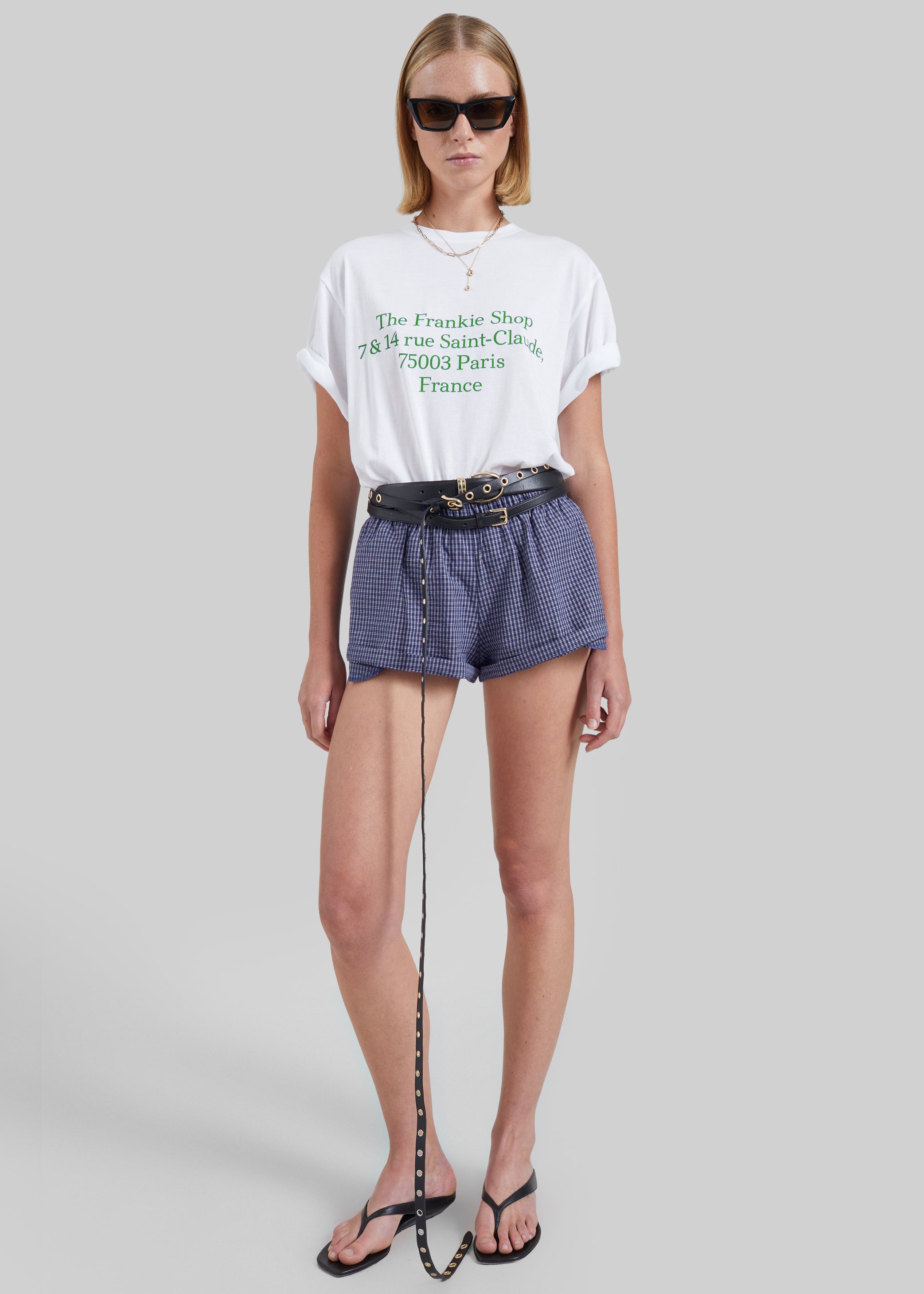 Shop the look image for TFS Saint-Claude T-Shirt - White/Green