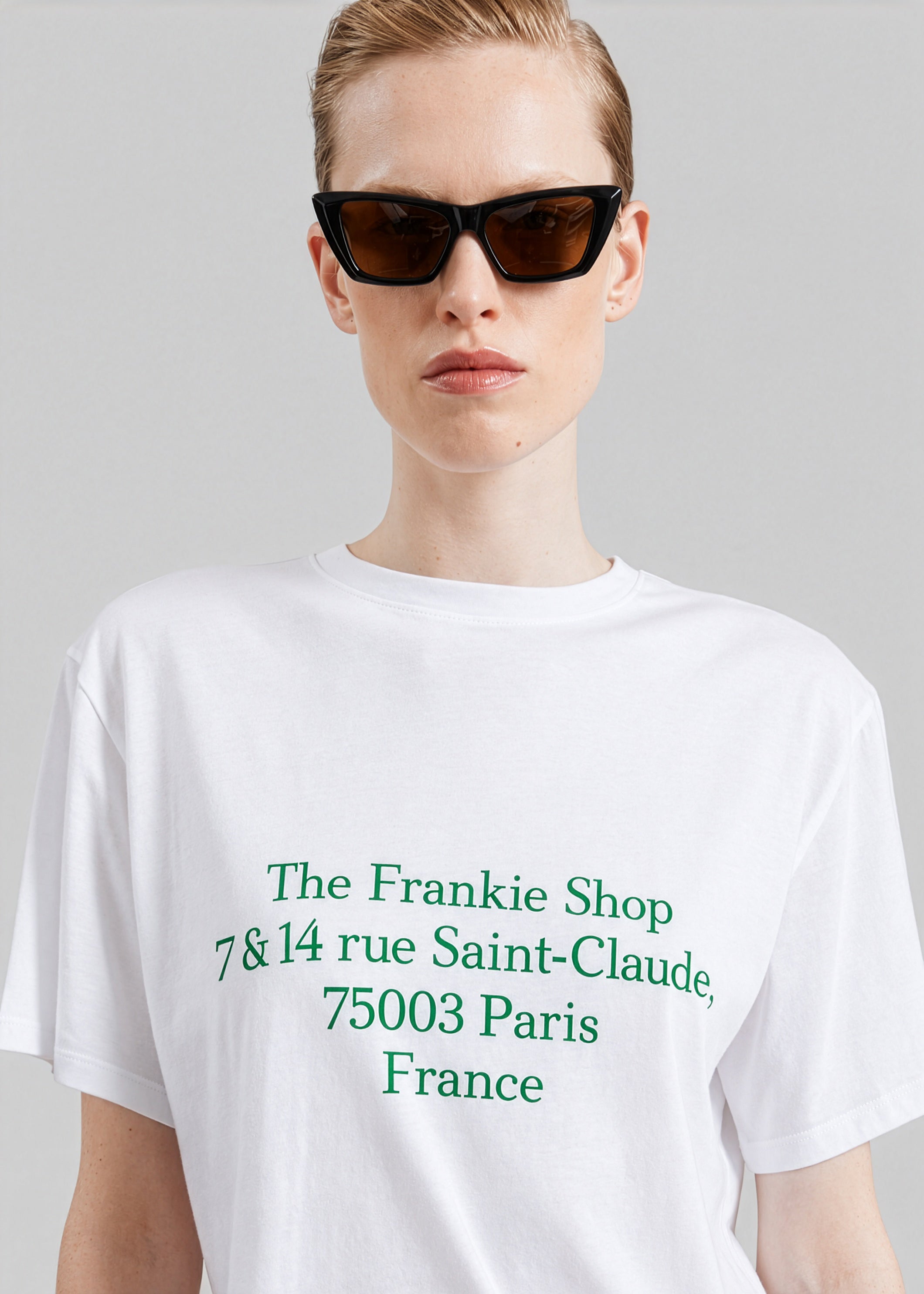 TFS Saint-Claude T-Shirt - White/Green - 2