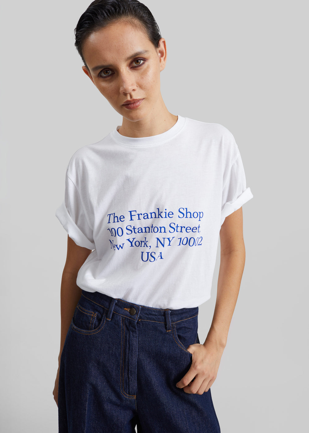 TFS Stanton T-Shirt - White/Blue