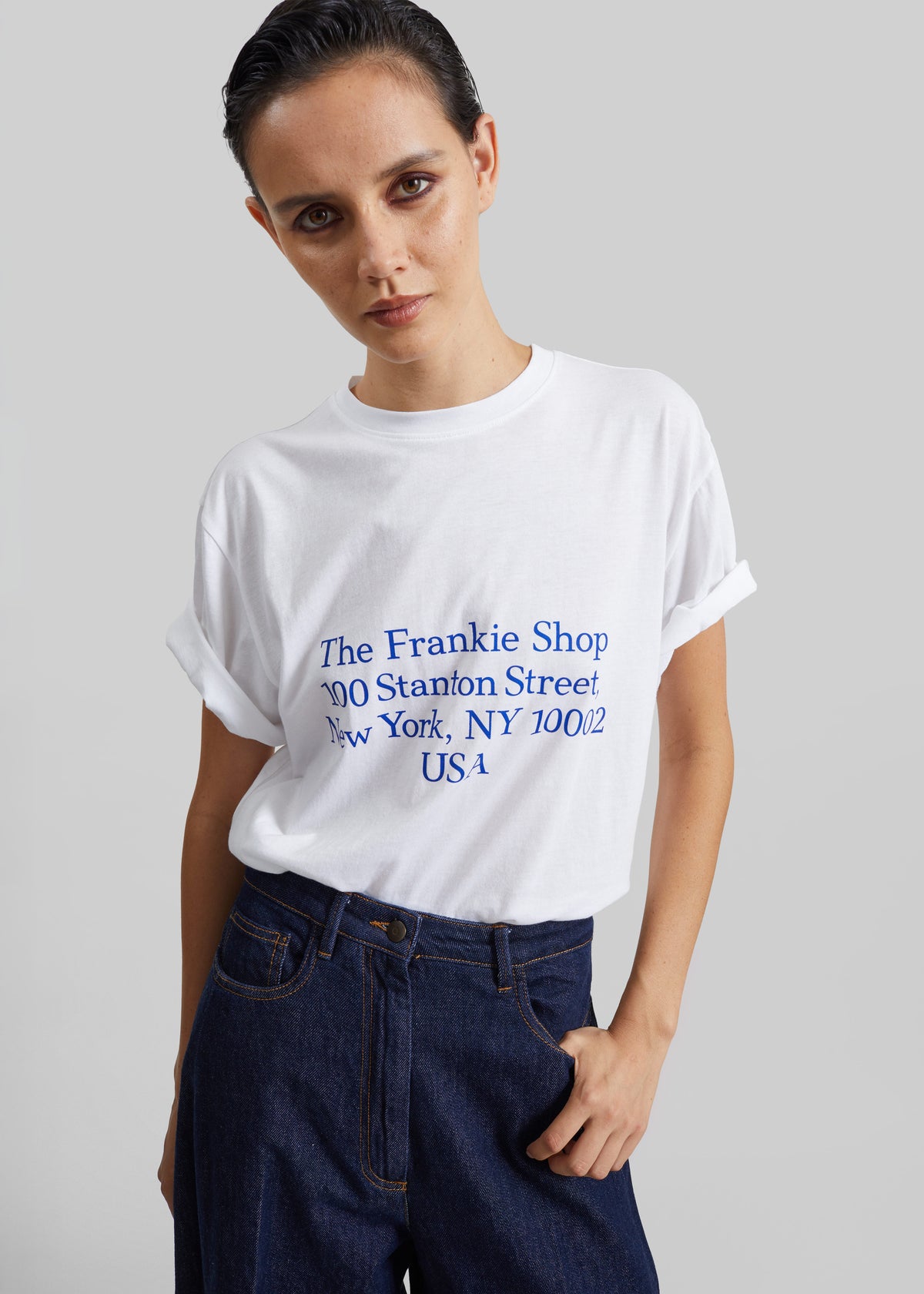 TFS Stanton T-Shirt - White/Blue - 1