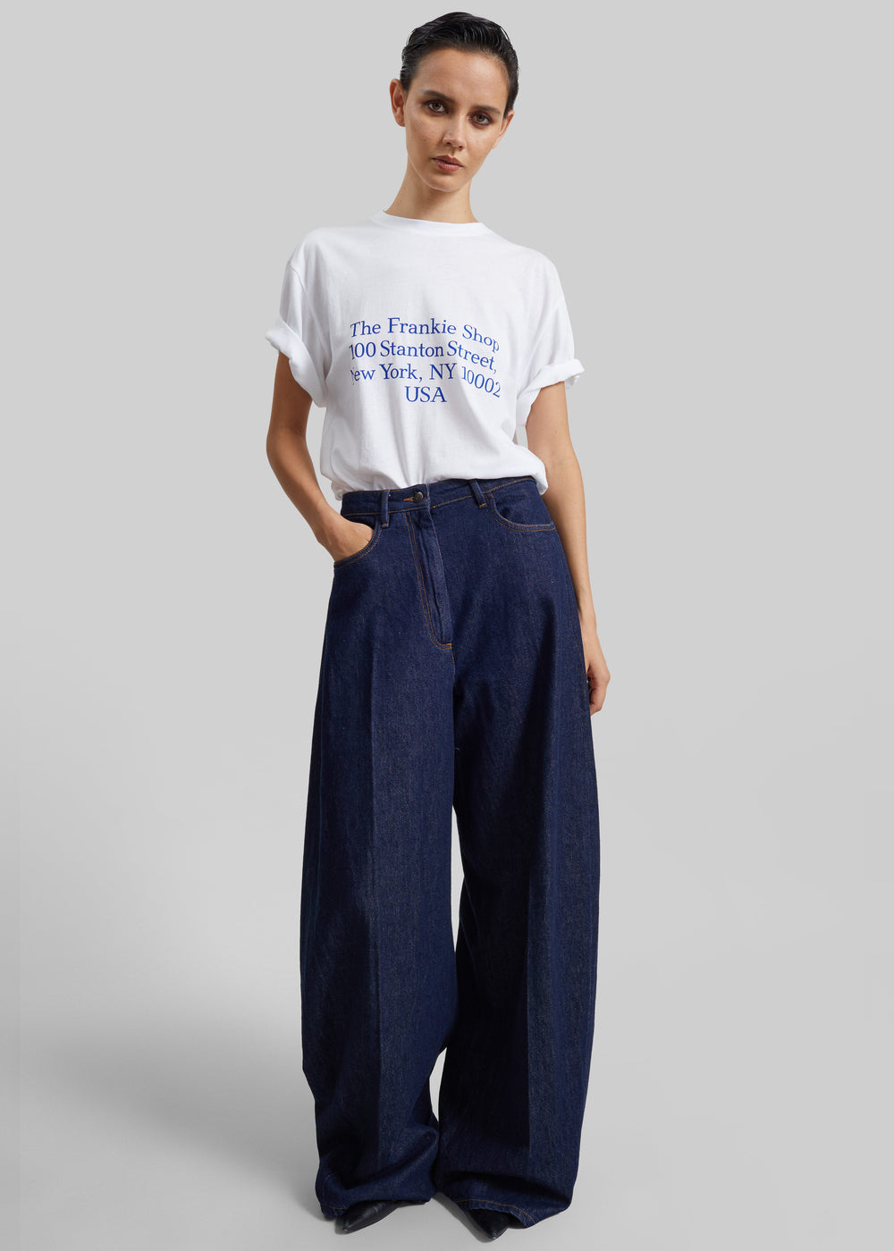 TFS Stanton T-Shirt - White/Blue - 1