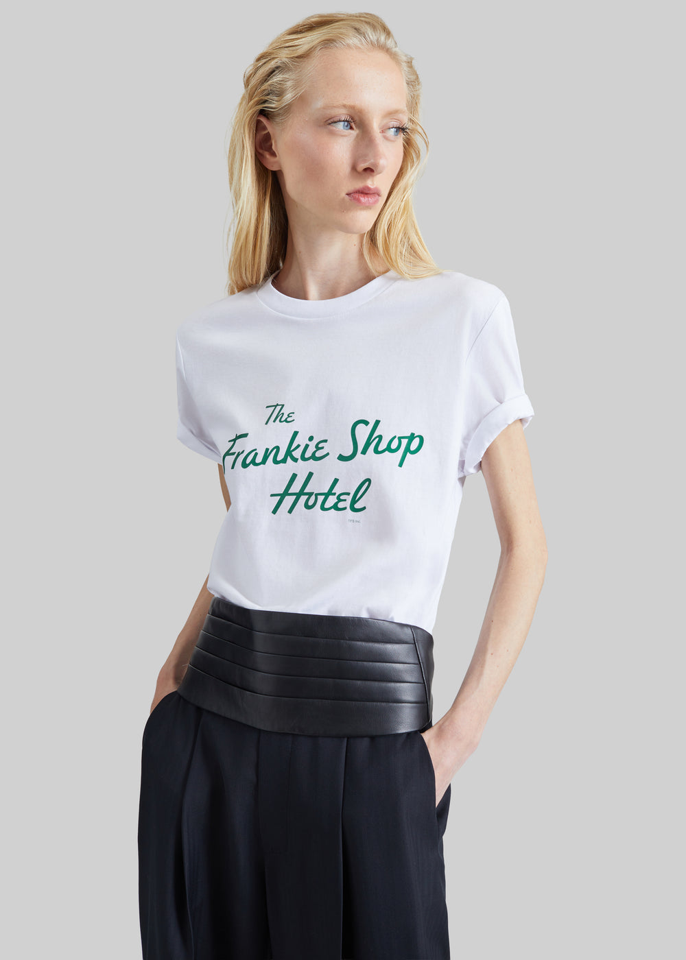 TFS Hotel T-Shirt - White/Green - 1