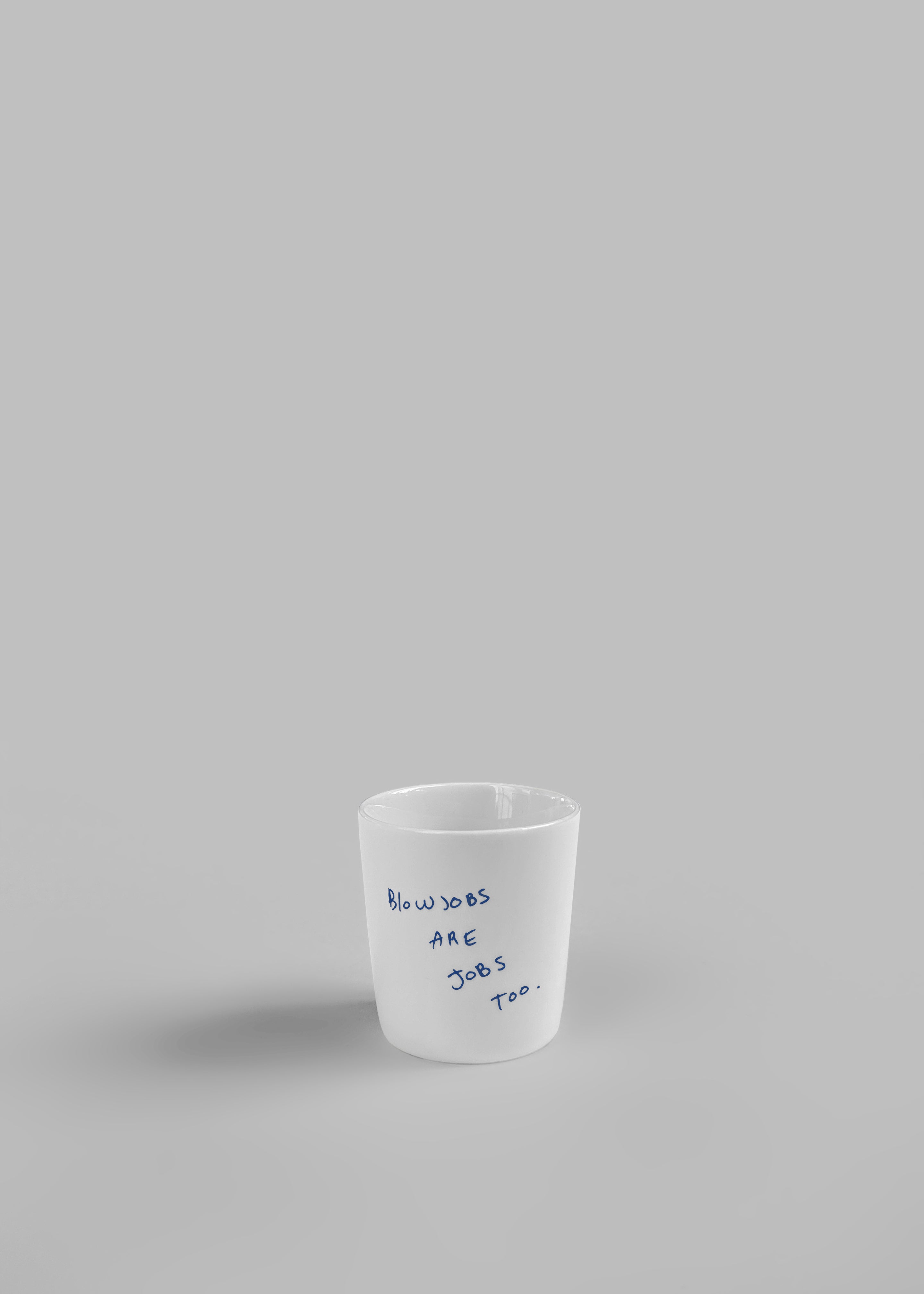 TFS x Thomas Lélu Jobs Espresso Cup - White/Blue - 1