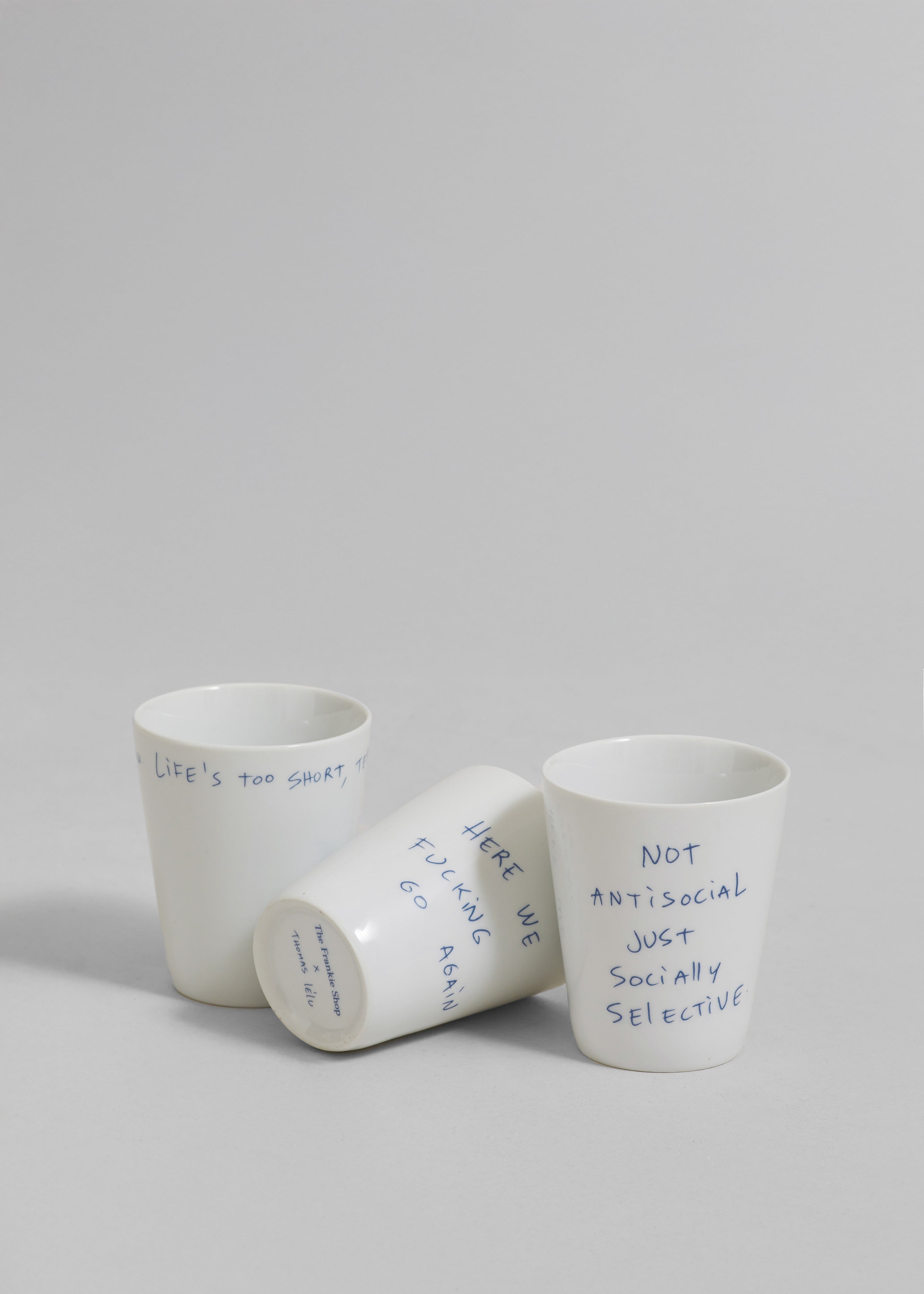 TFS X Thomas Lélu Love Me Now Cup - White/Blue - 2