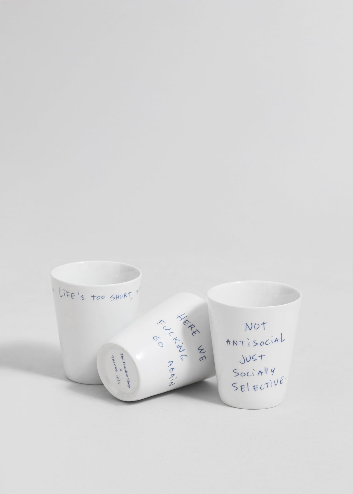 TFS X Thomas Lélu Love Me Now Cup - White/Blue - 2