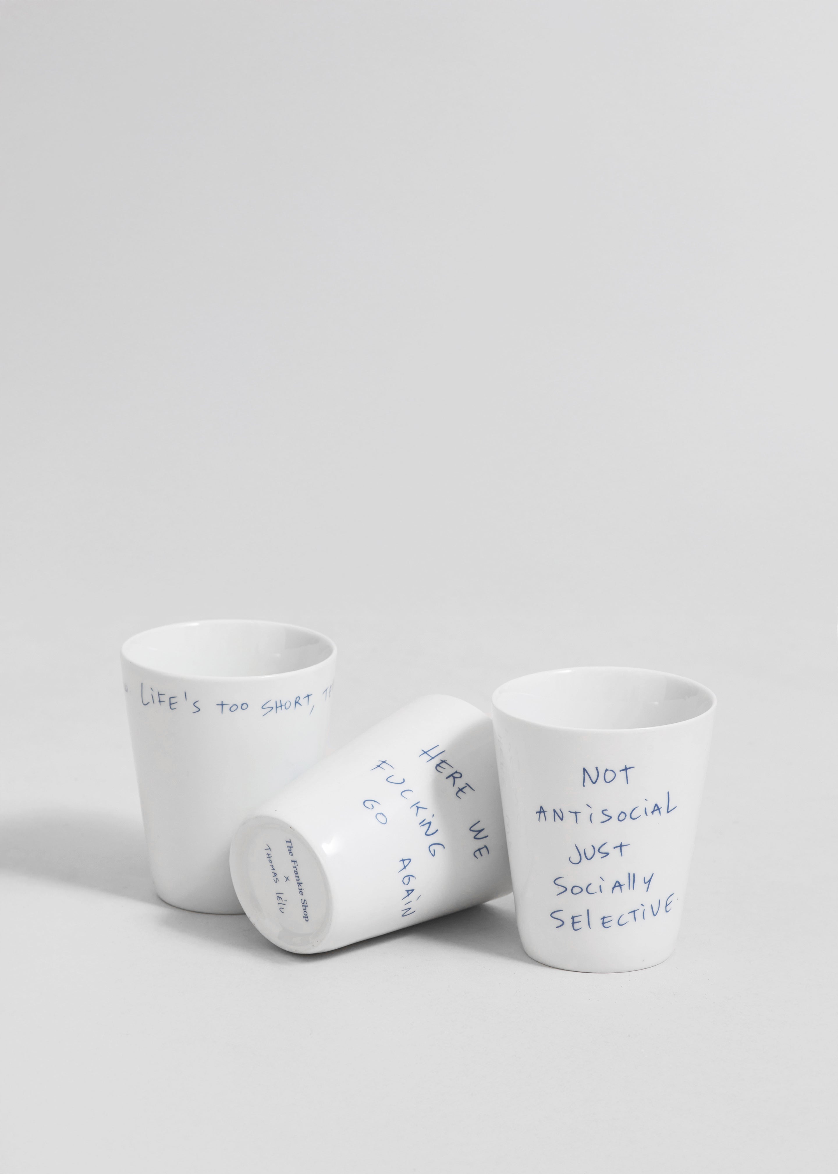 TFS X Thomas Lélu Love Me Now Cup - White/Blue - 2