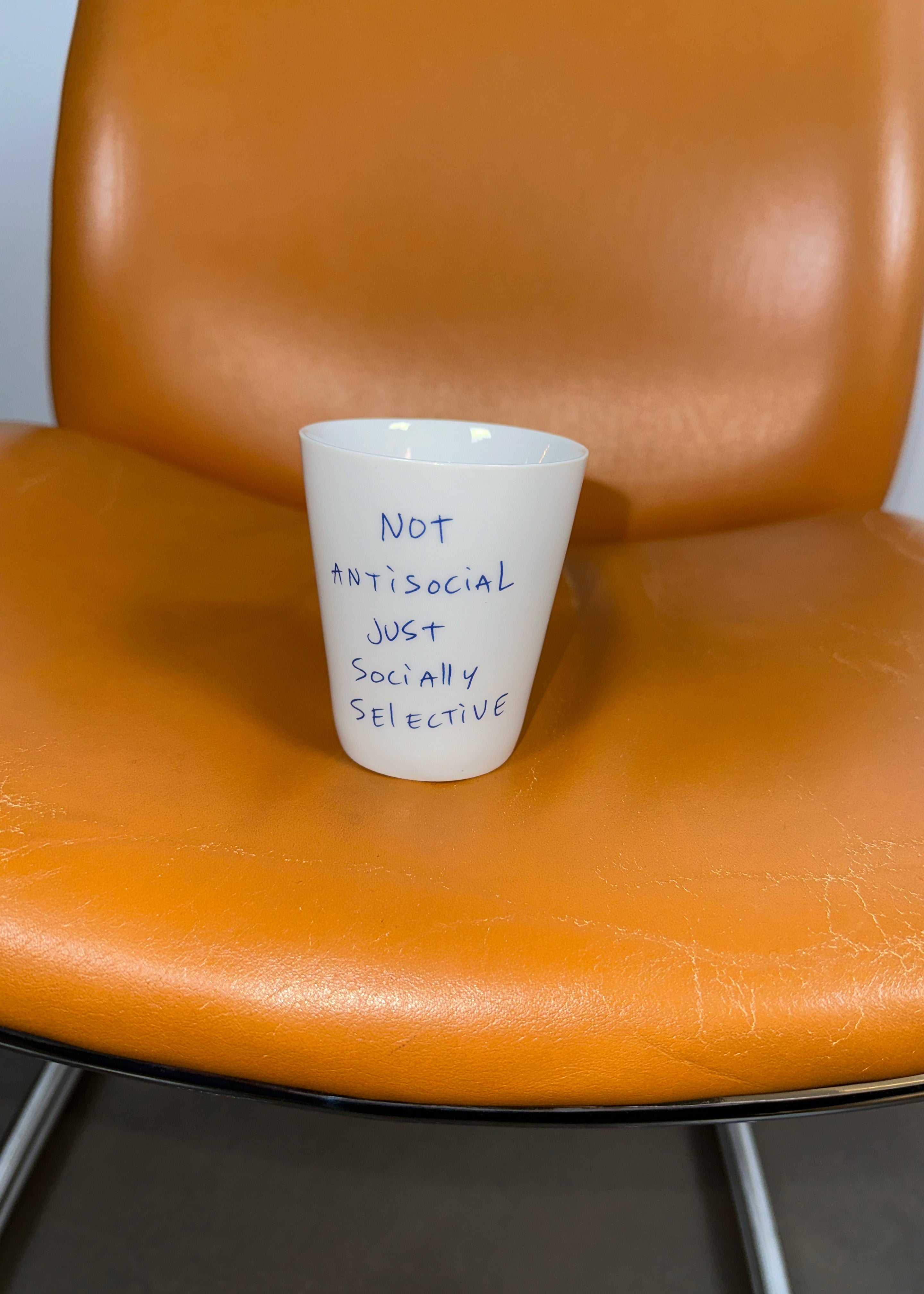 TFS X Thomas Lélu Social Cup - White/Blue – The Frankie Shop