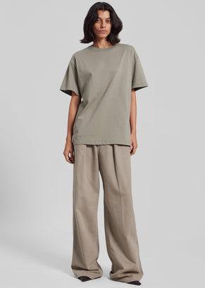 Thane Classic Cotton Tee - Taupe