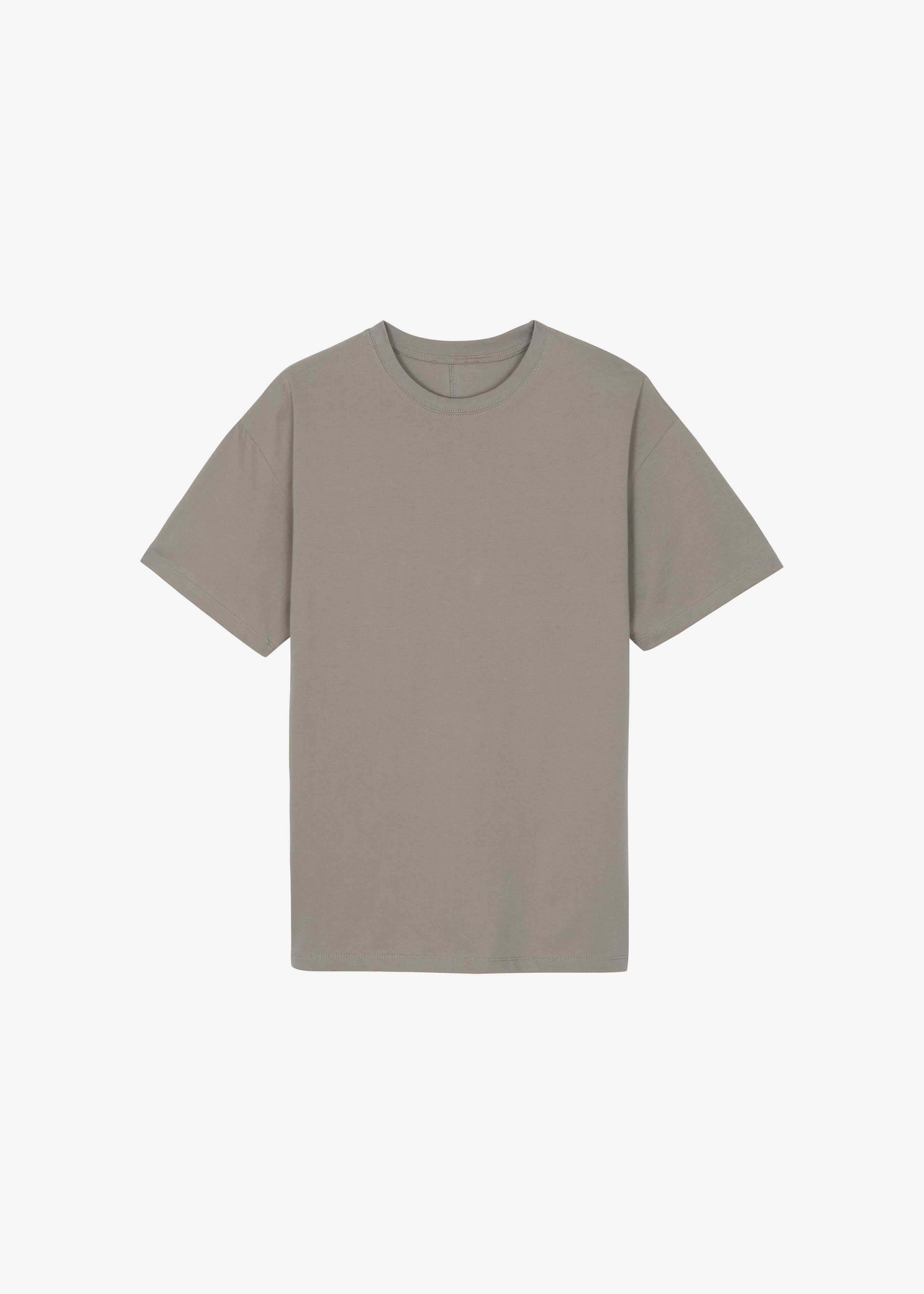 Thane Classic Cotton Tee - Taupe - 8