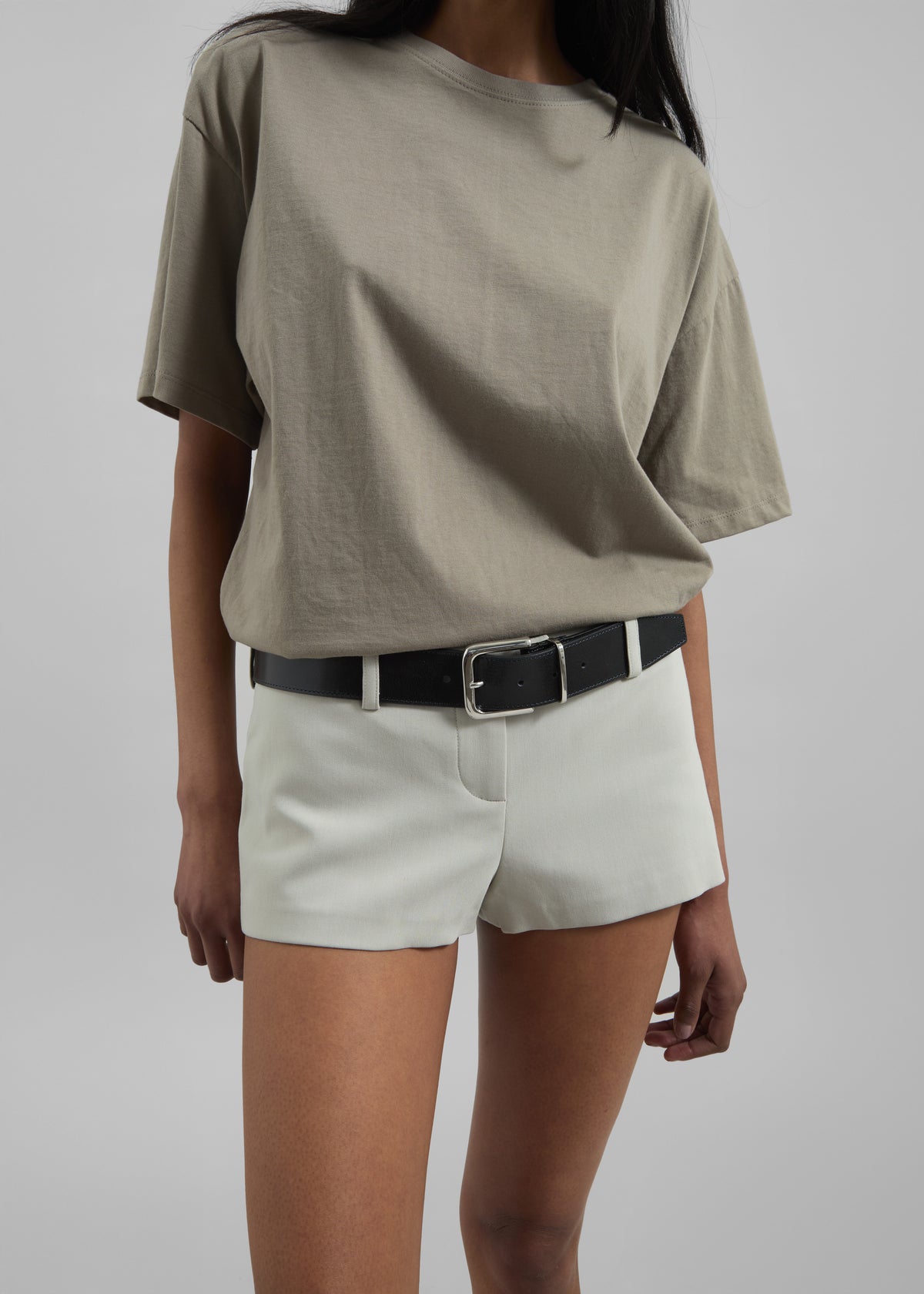 Thane Classic Cotton Tee - Taupe - 3