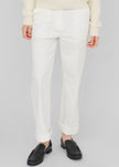 The Garment Avelino Straight Pants - Cream