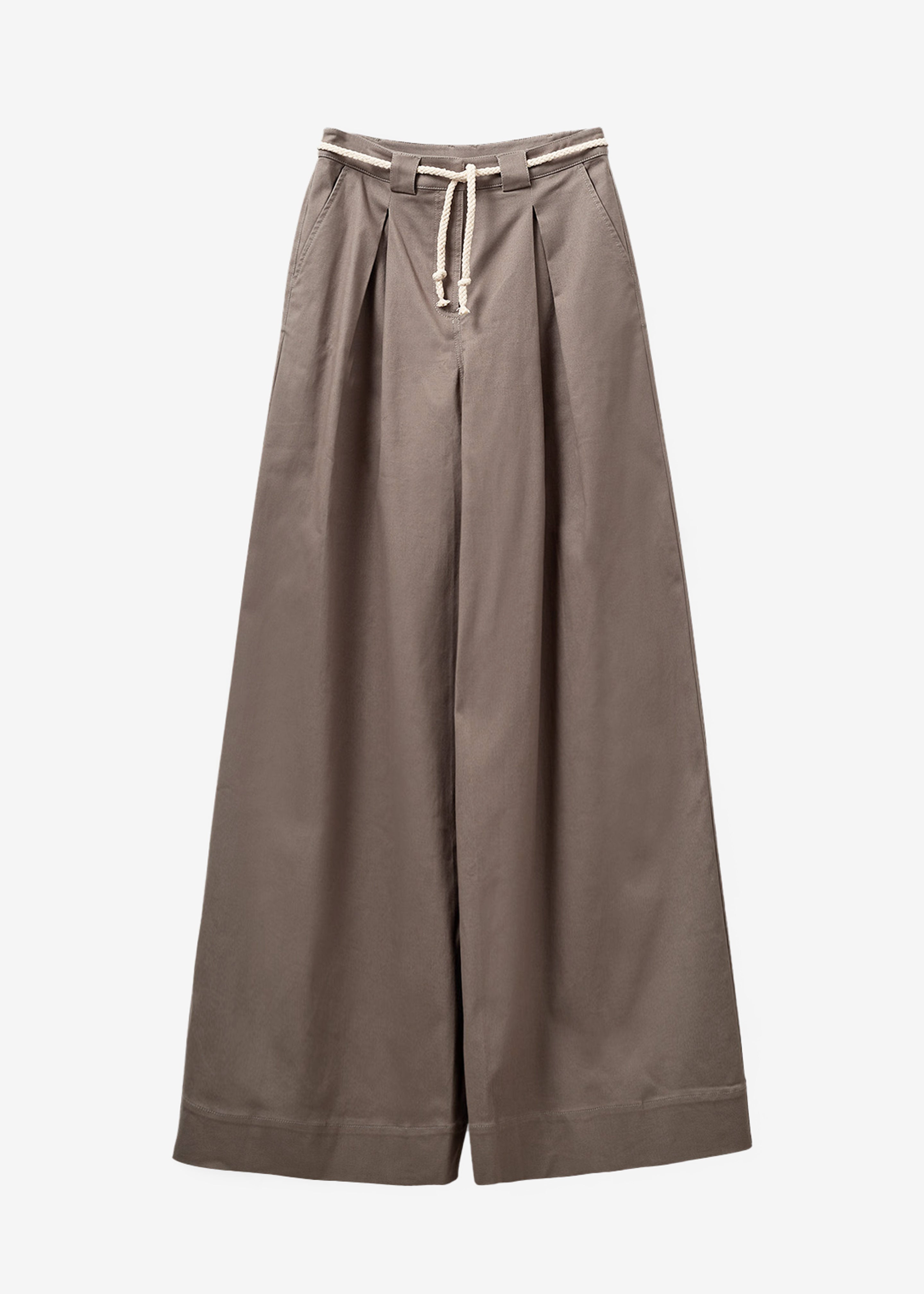 The Garment Cassano Wide Pants - Smoke - 7