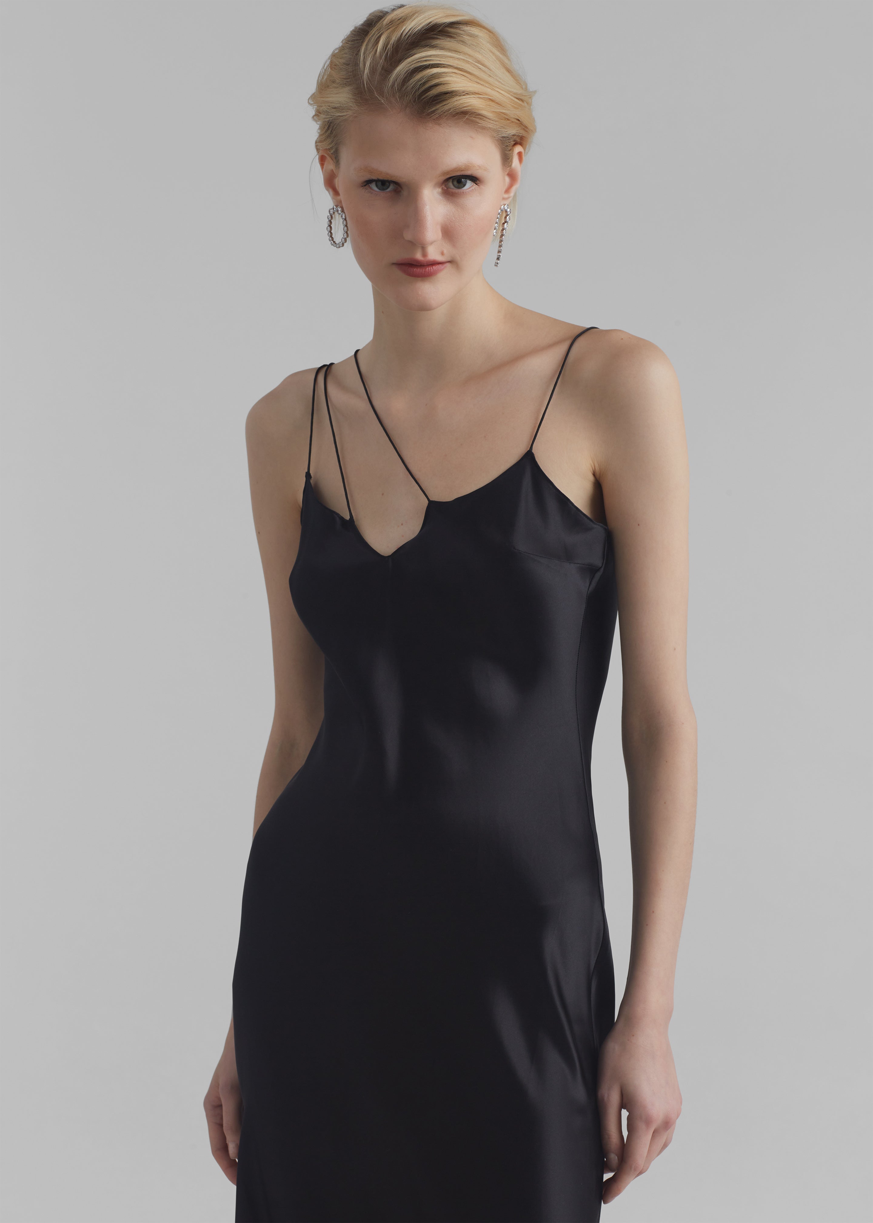 The Garment Catania Slip Dress - Black – The Frankie Shop