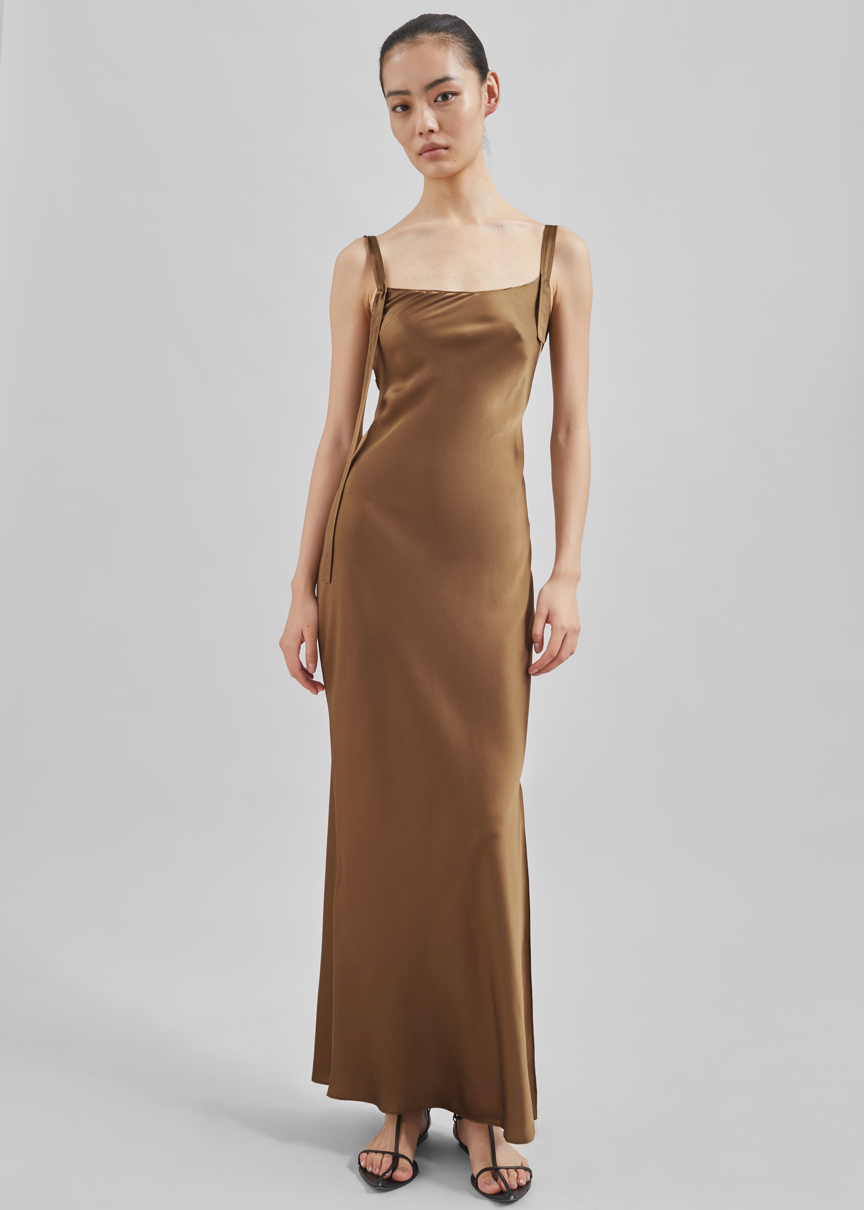 The Garment Catania String Maxi Dress - Olive - 2