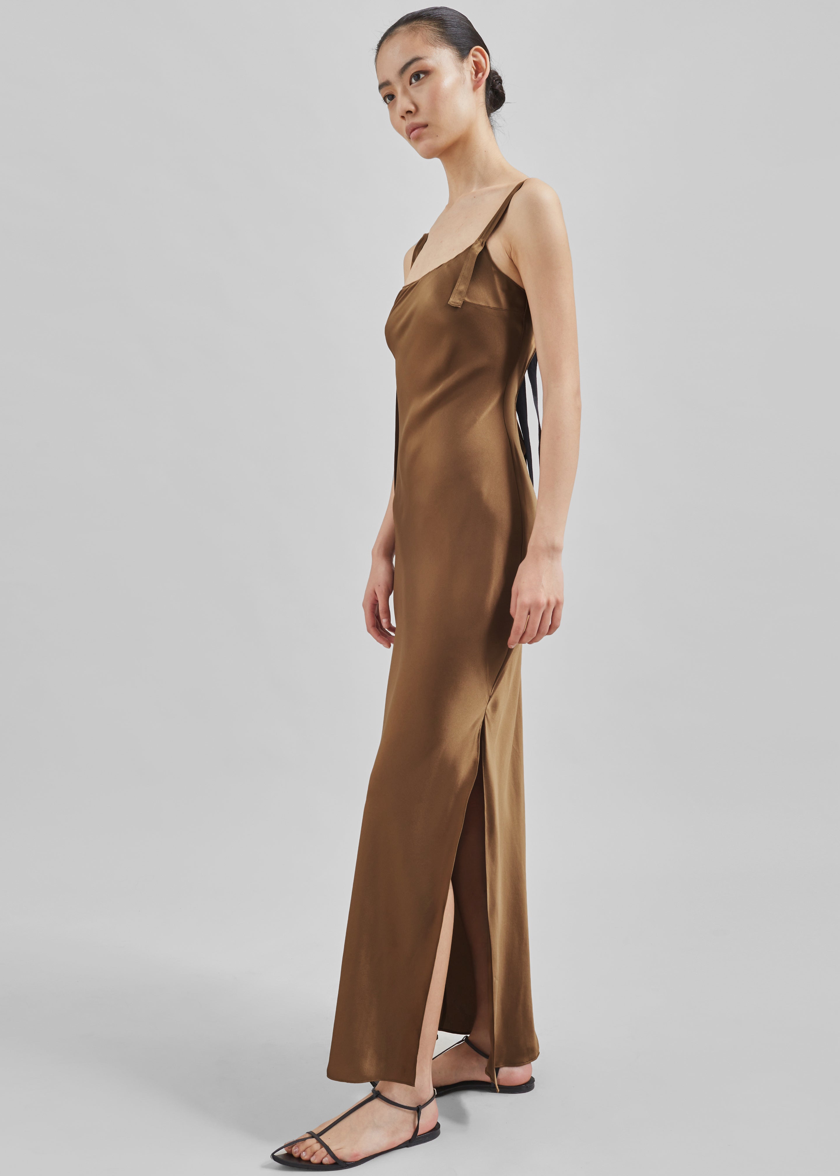 The Garment Catania String Maxi Dress - Olive - 4