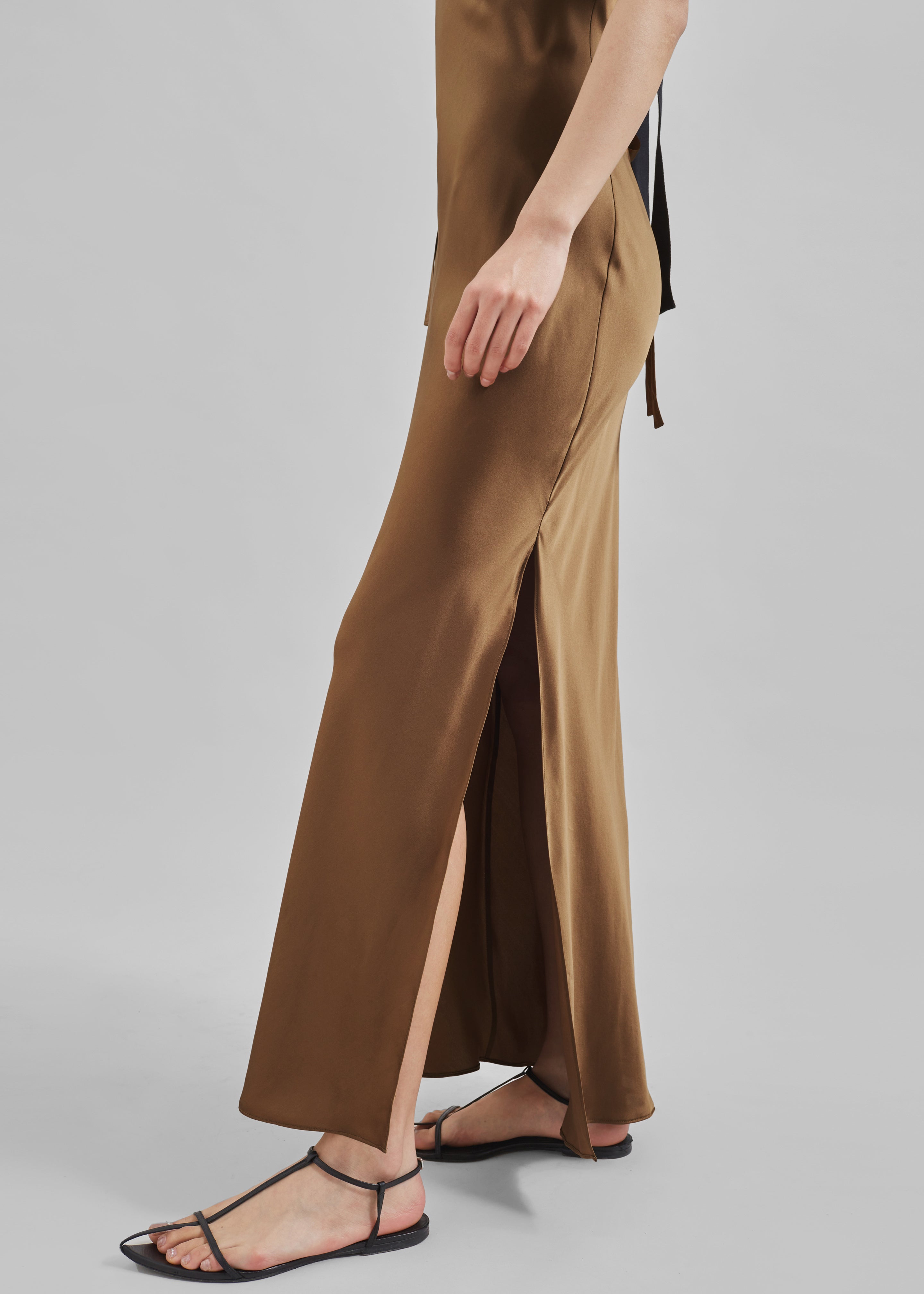 The Garment Catania String Maxi Dress - Olive - 3