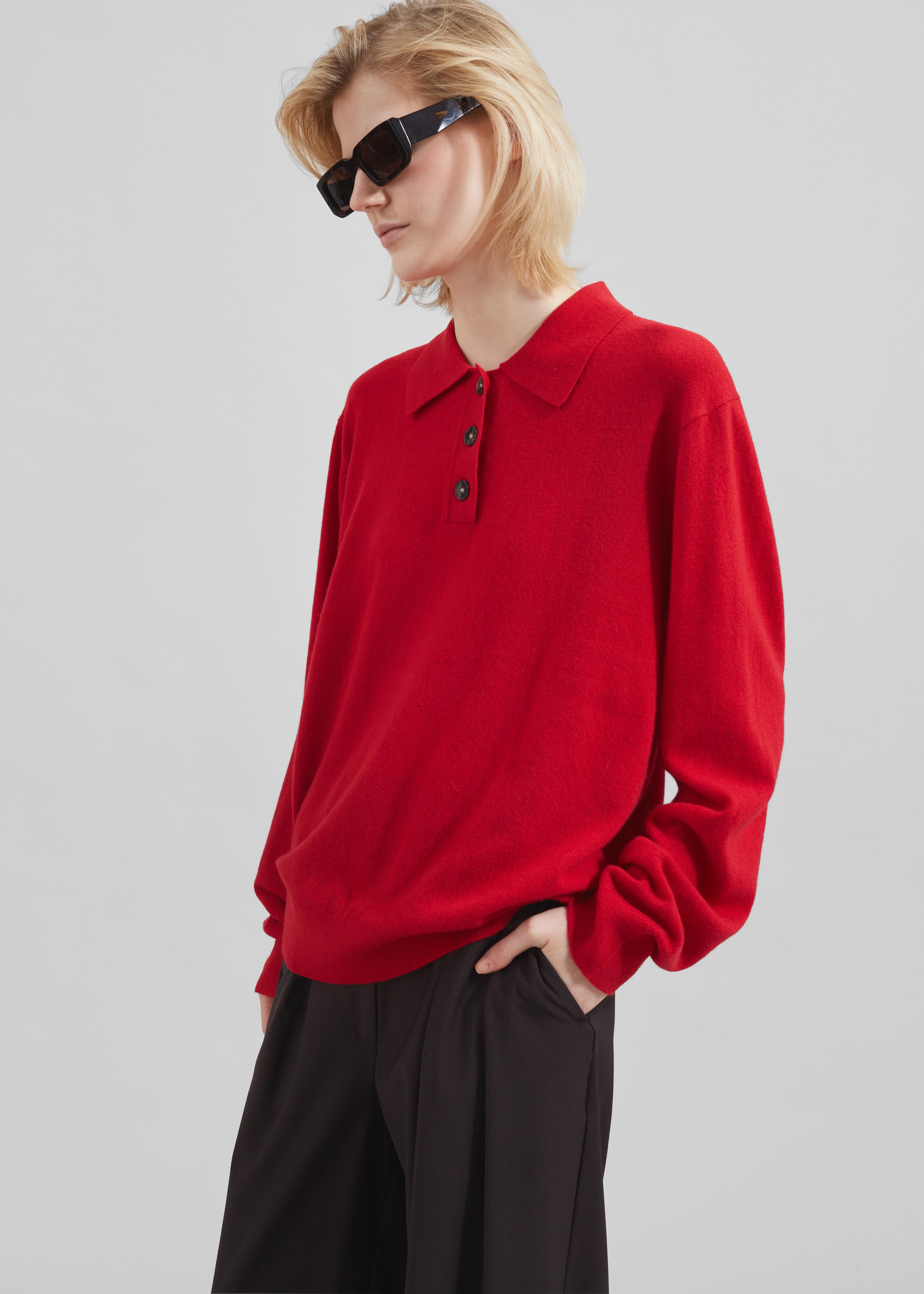 The Garment Como Polo - Red - 2